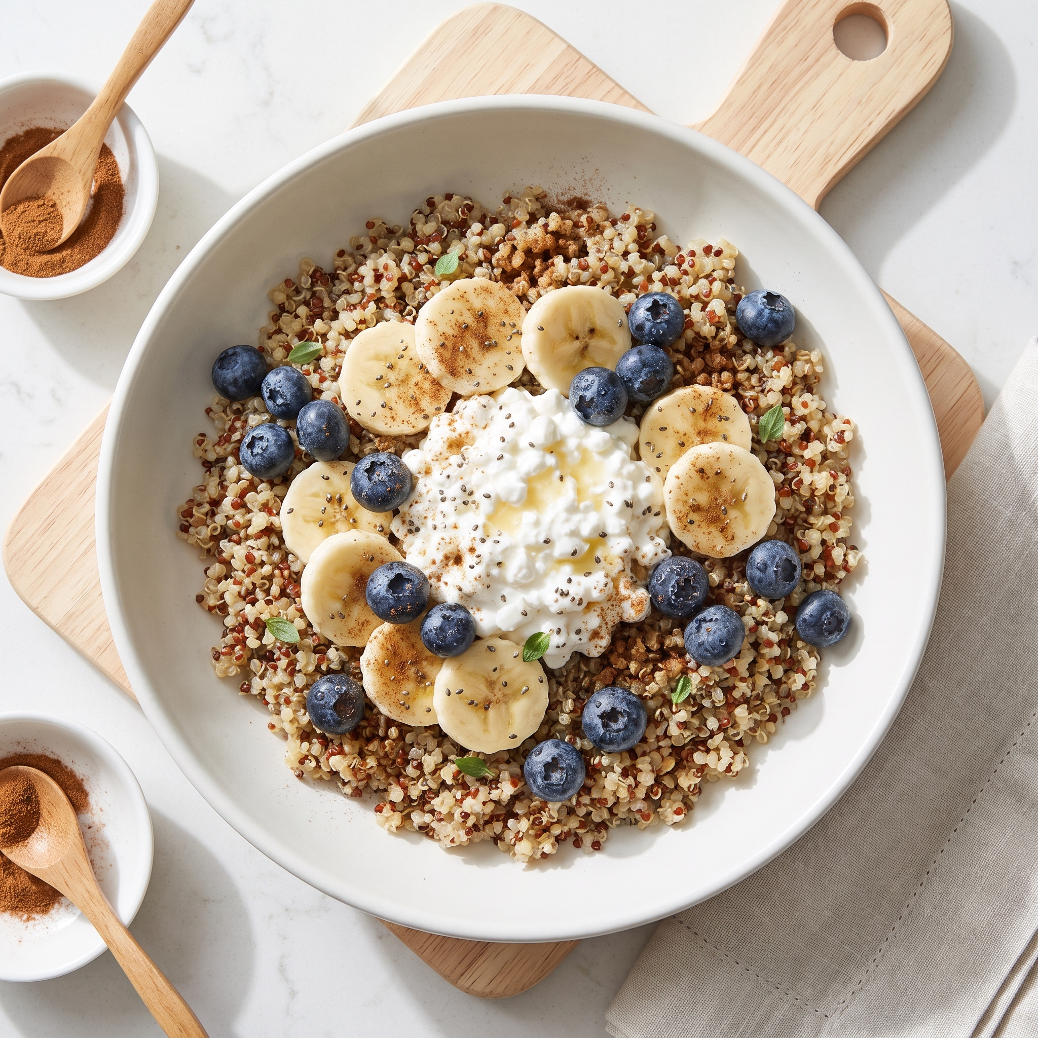Protein-Packed Quinoa Morning Bowl