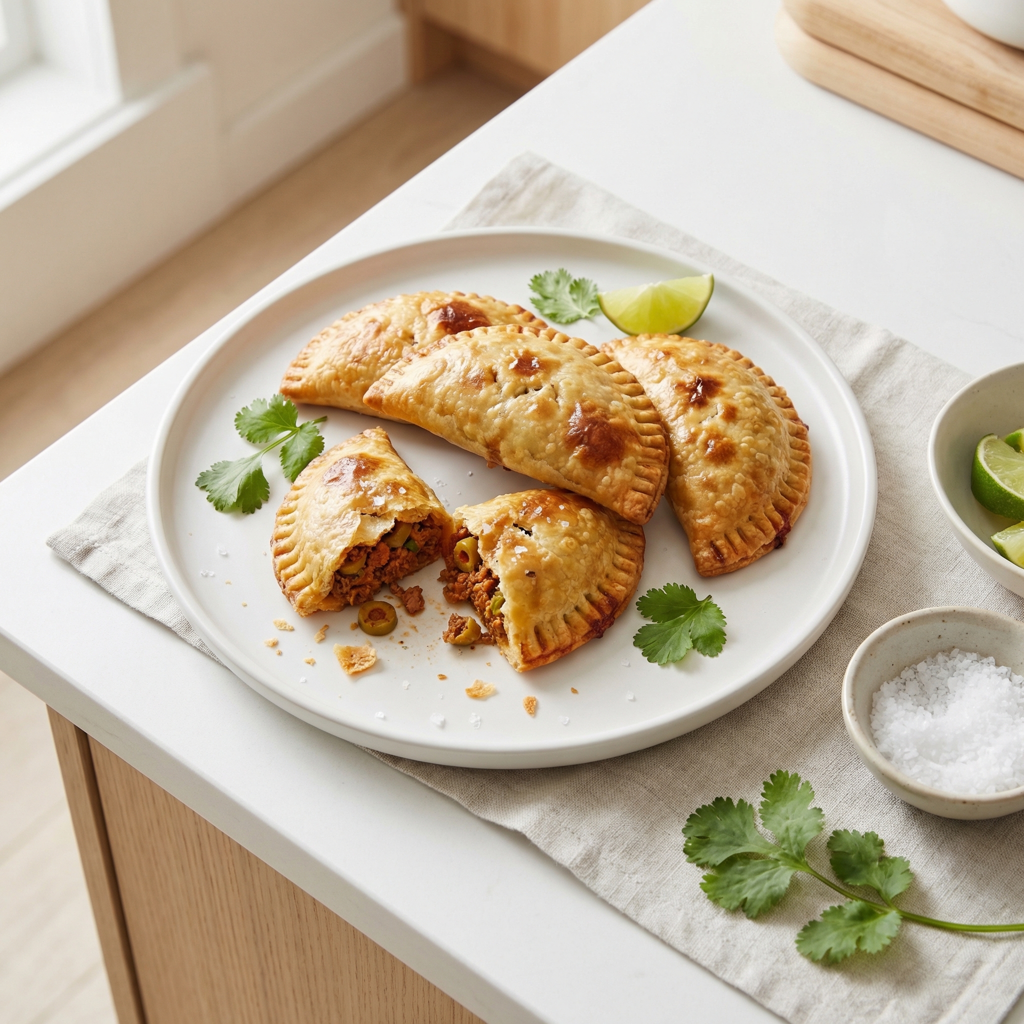 Puerto Rican Pastelillos de Carne (Meat Hand Pies)