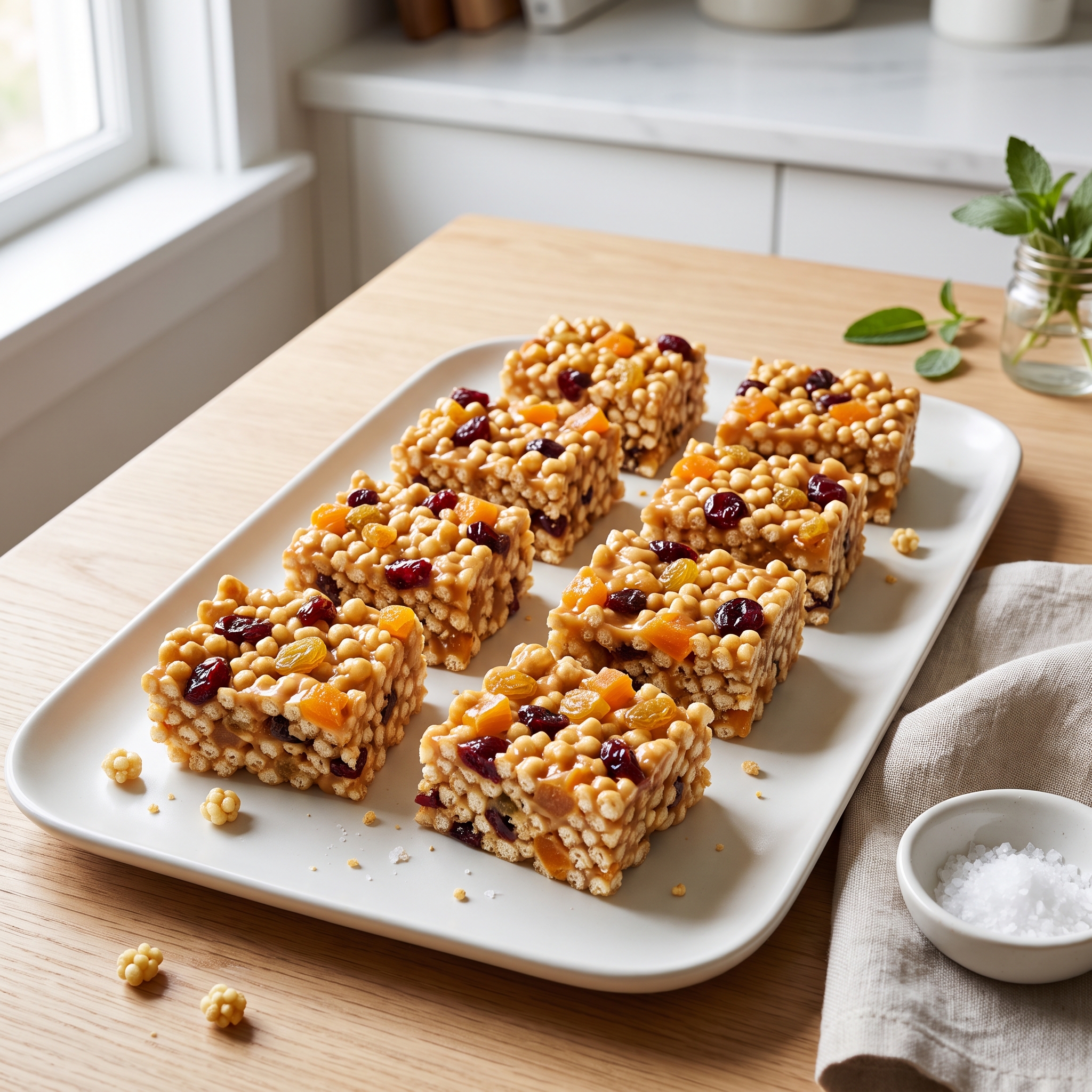 Puffed Millet Squares