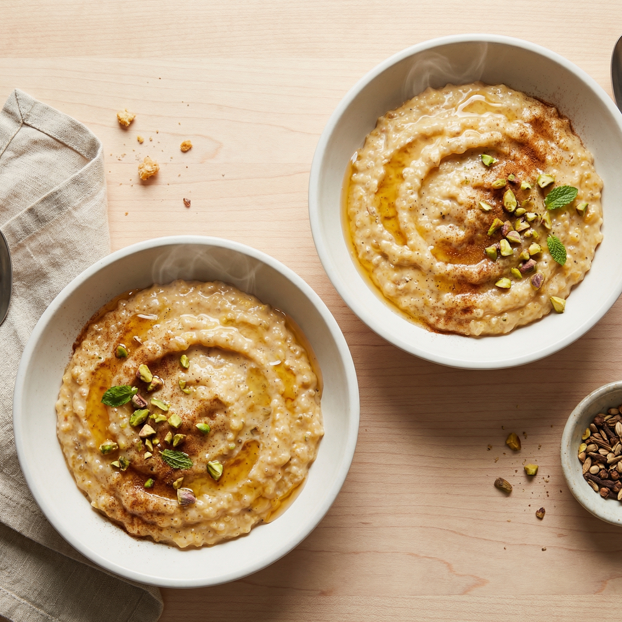 Quinoa and Brown Rice Morning Pudding