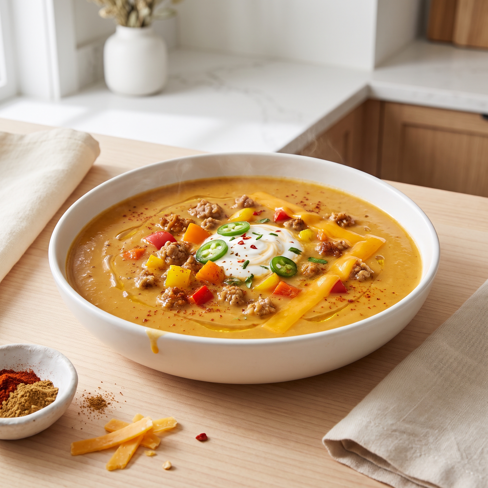 Pumpkin Turkey Soup