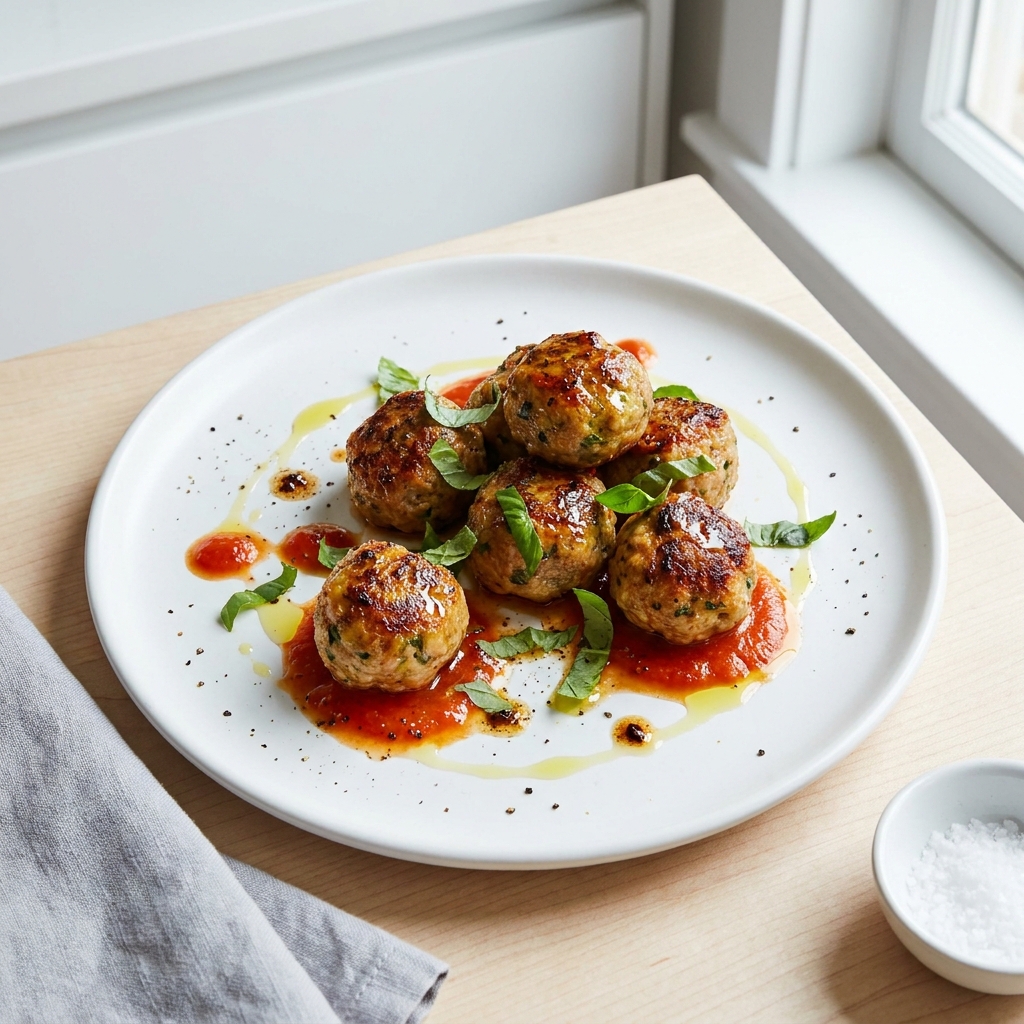 Quick Italian-Style Meatballs