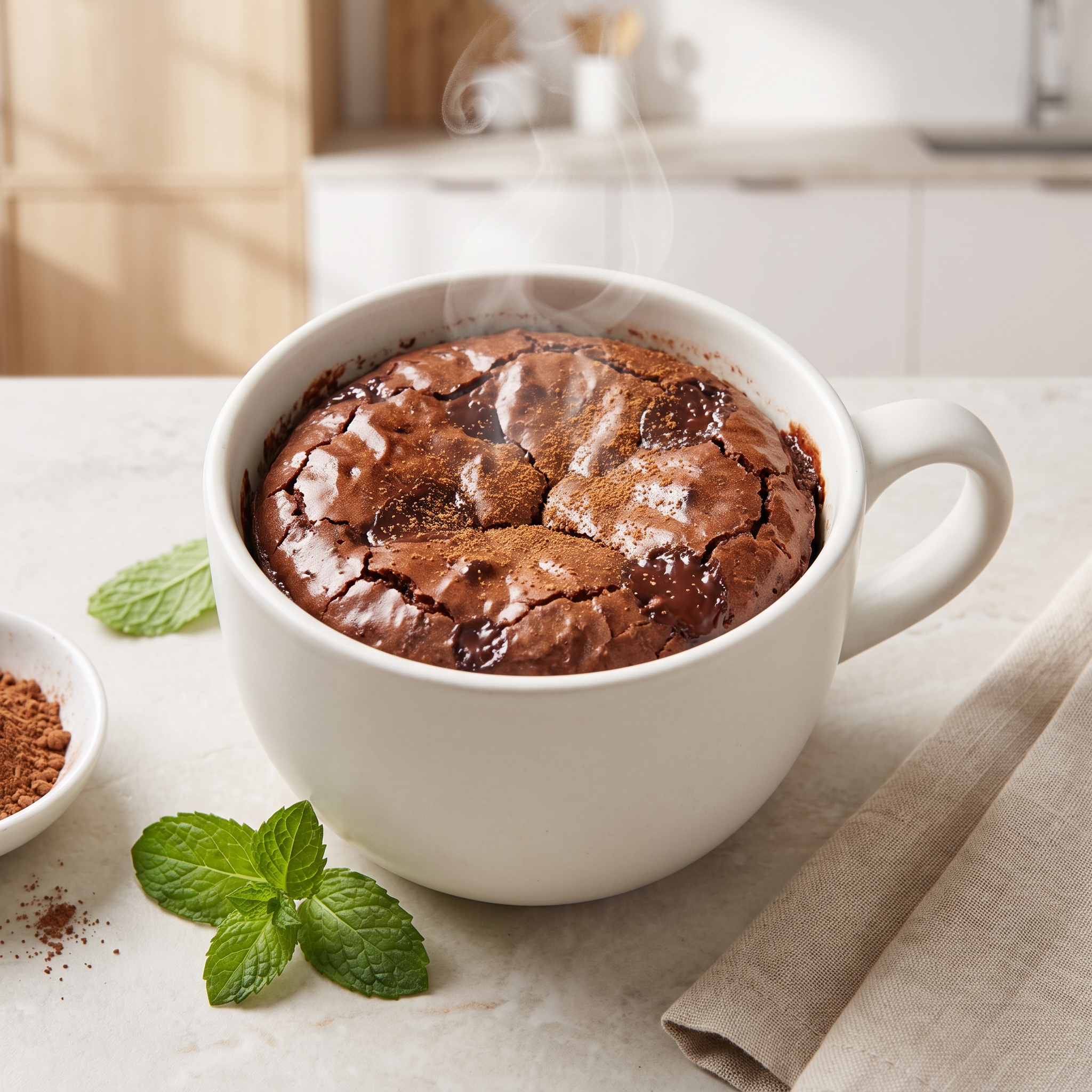 Quick Microwave Mug Brownie