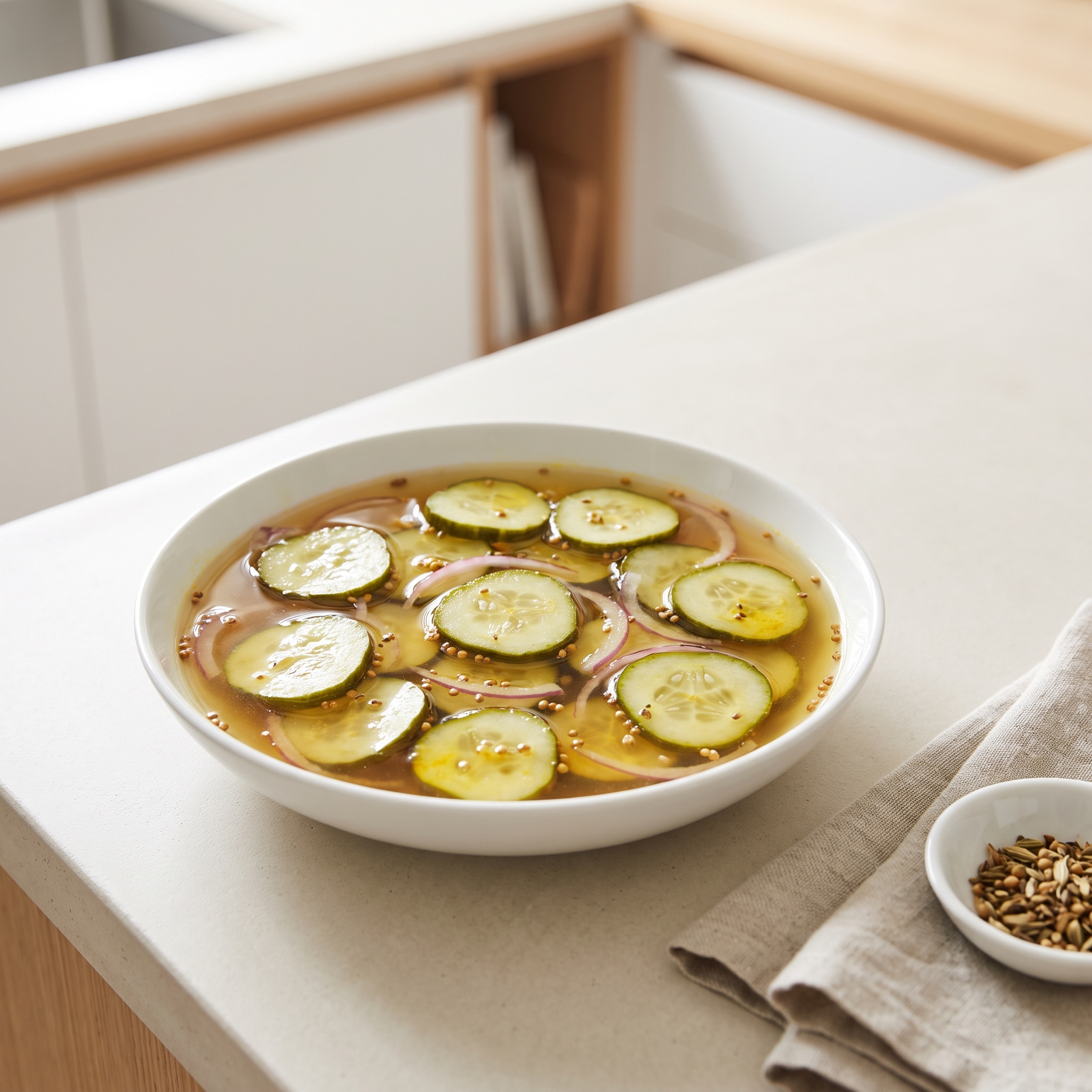 Quick Sweet Fridge Pickles