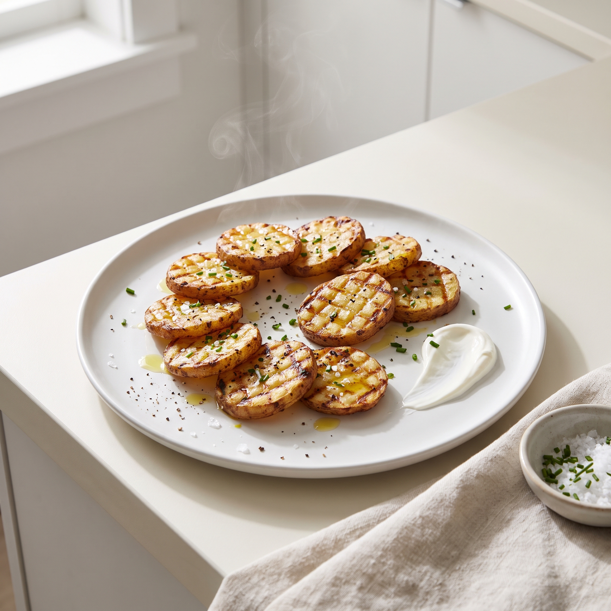 Quick and Easy Grilled Potatoes