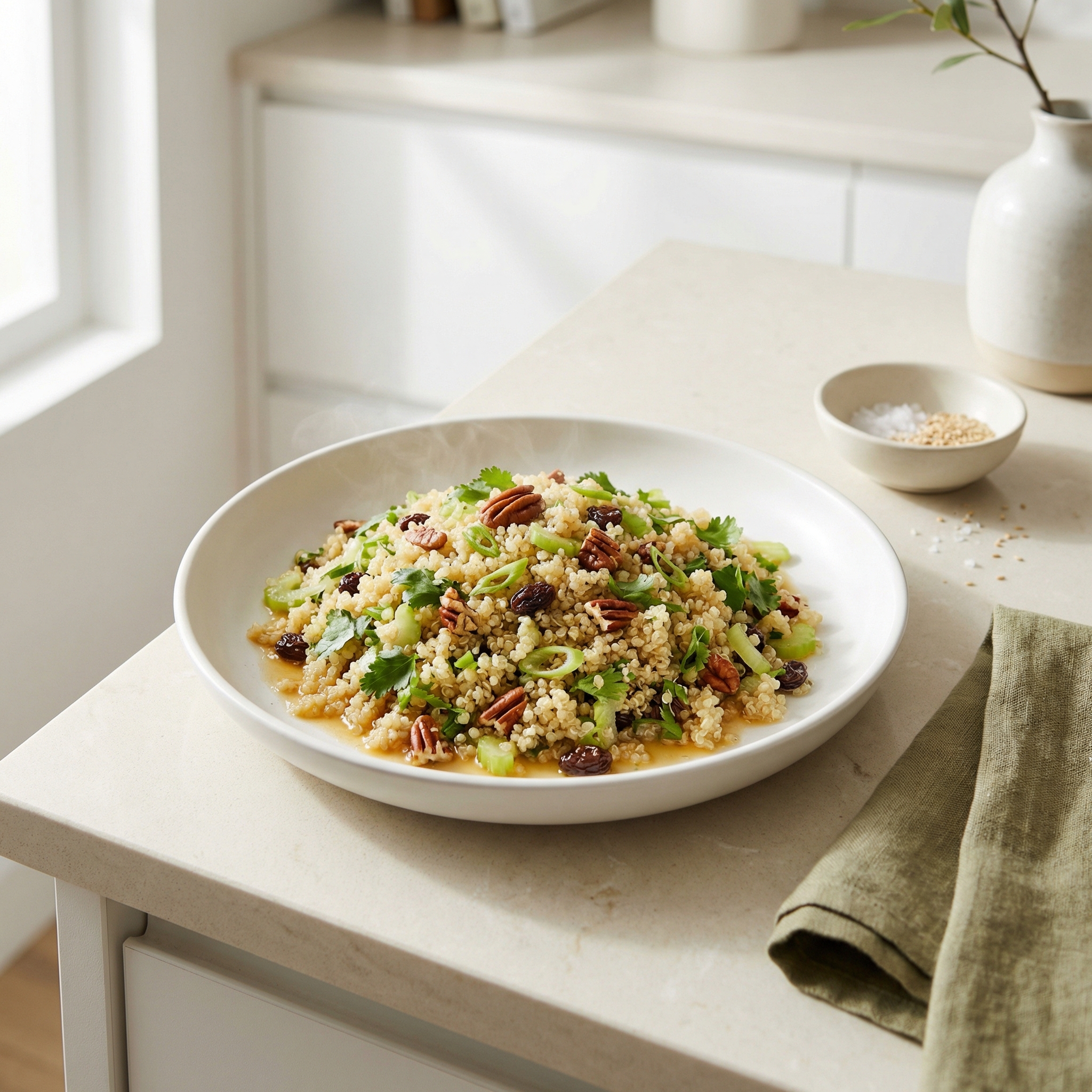 Quinoa Salad with Nuts and Dried Fruit