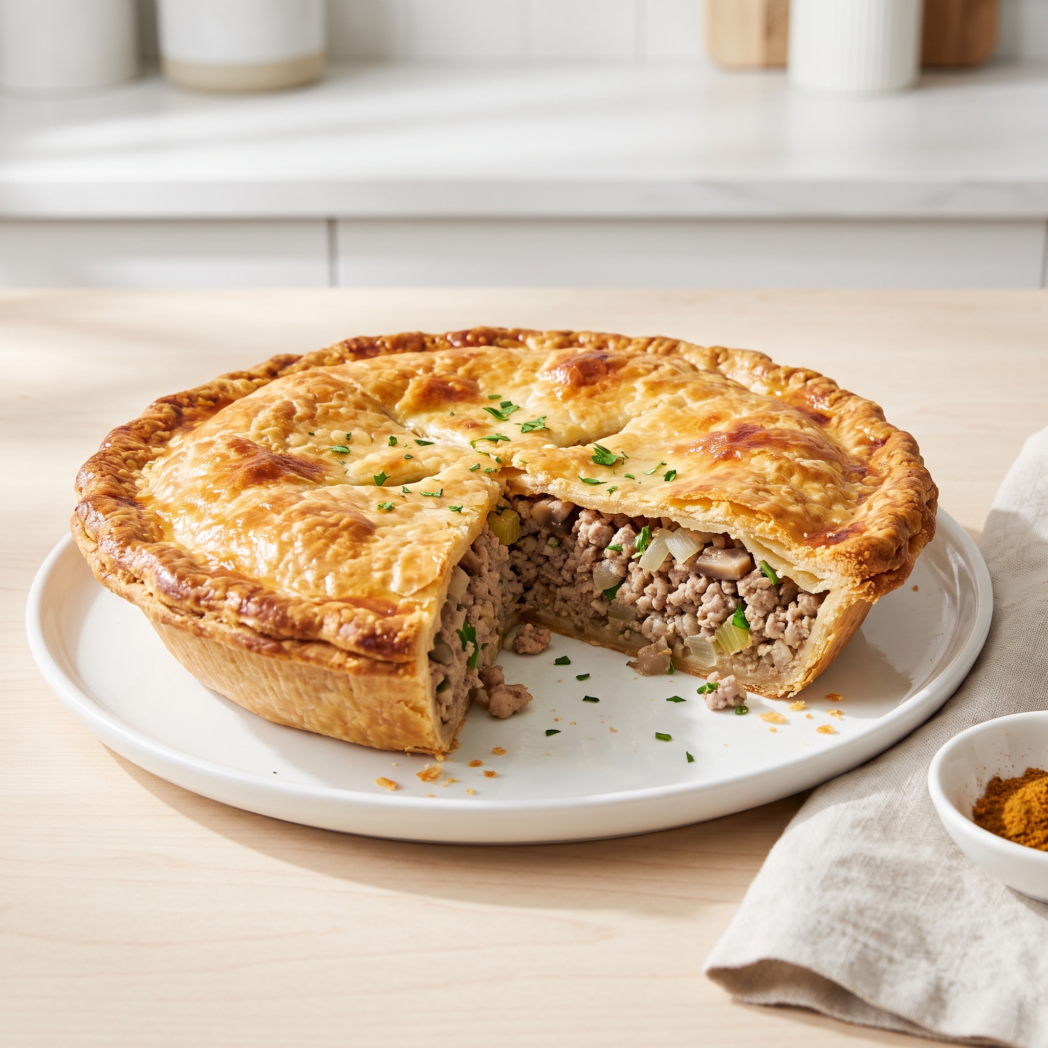 Réveillon Pork Tourtière Pie