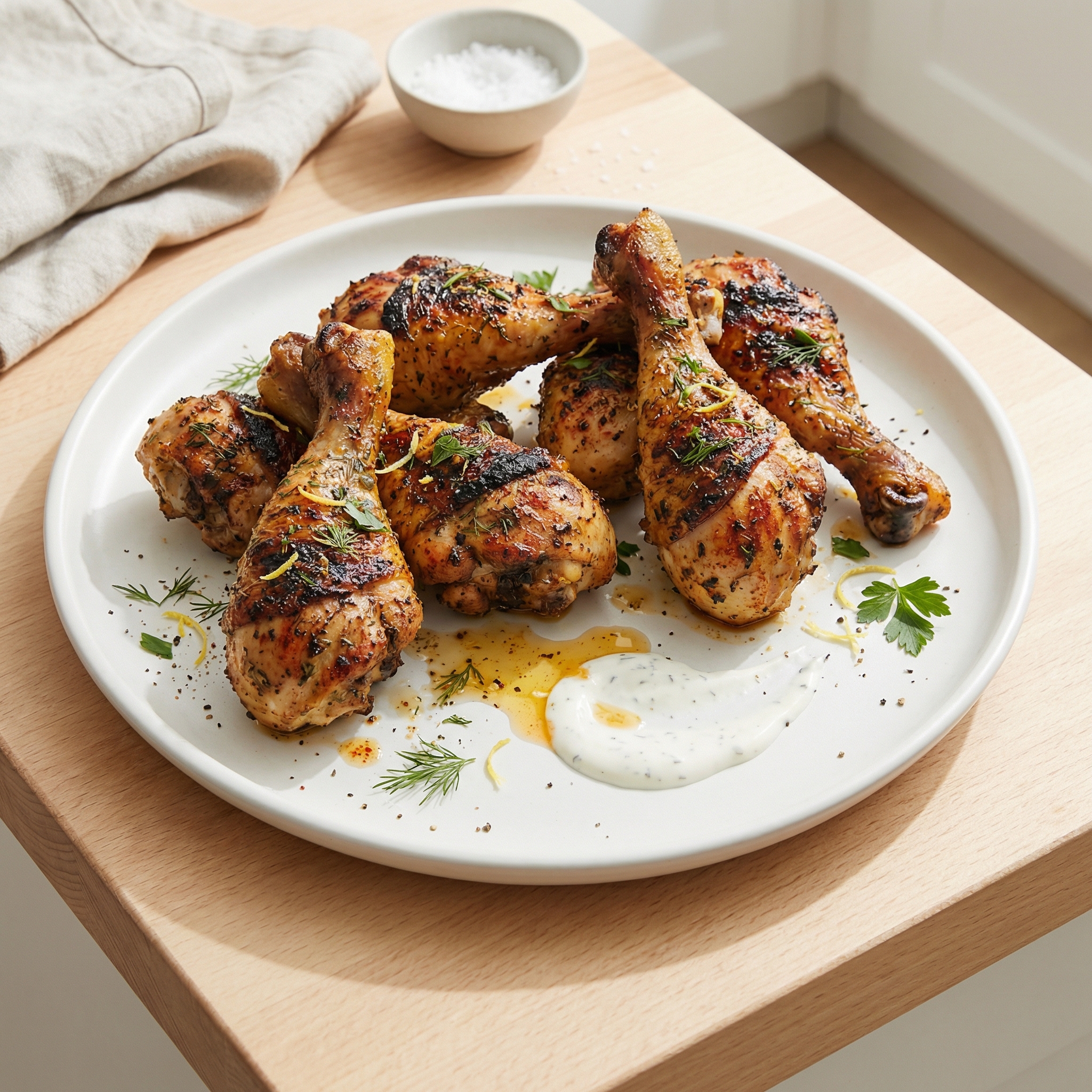 Easy Grilled Chicken Drumsticks