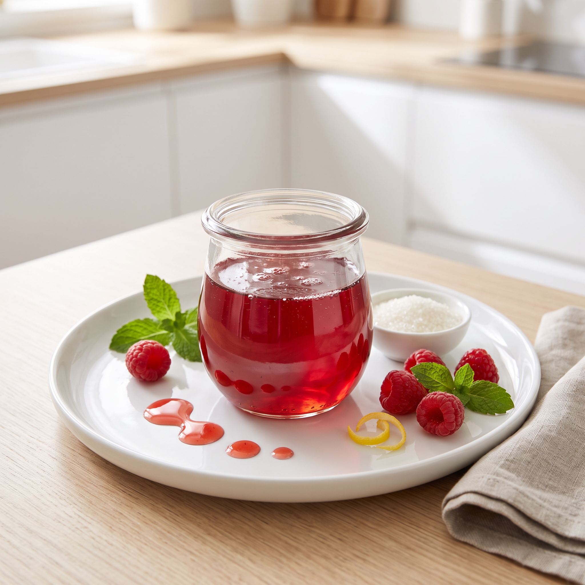 Raspberry Syrup for Drinks