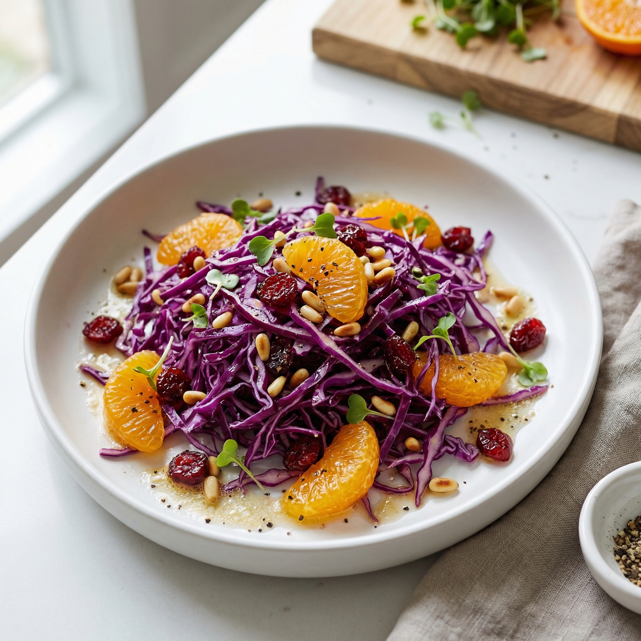 Purple Cabbage Salad