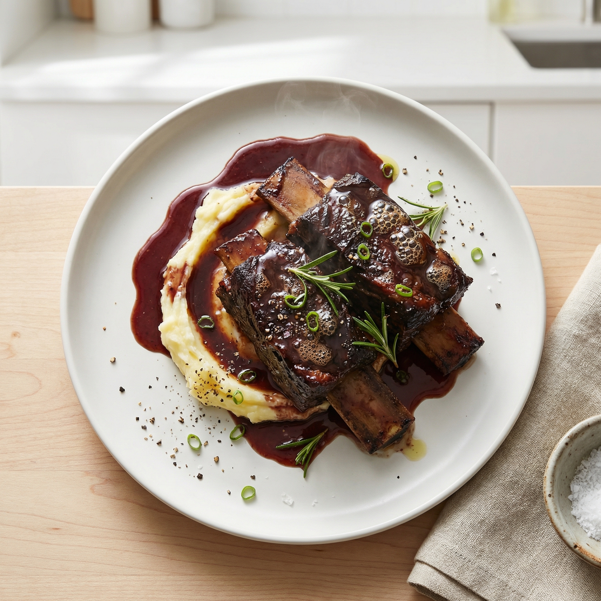 Pressure Cooker Braised Short Ribs