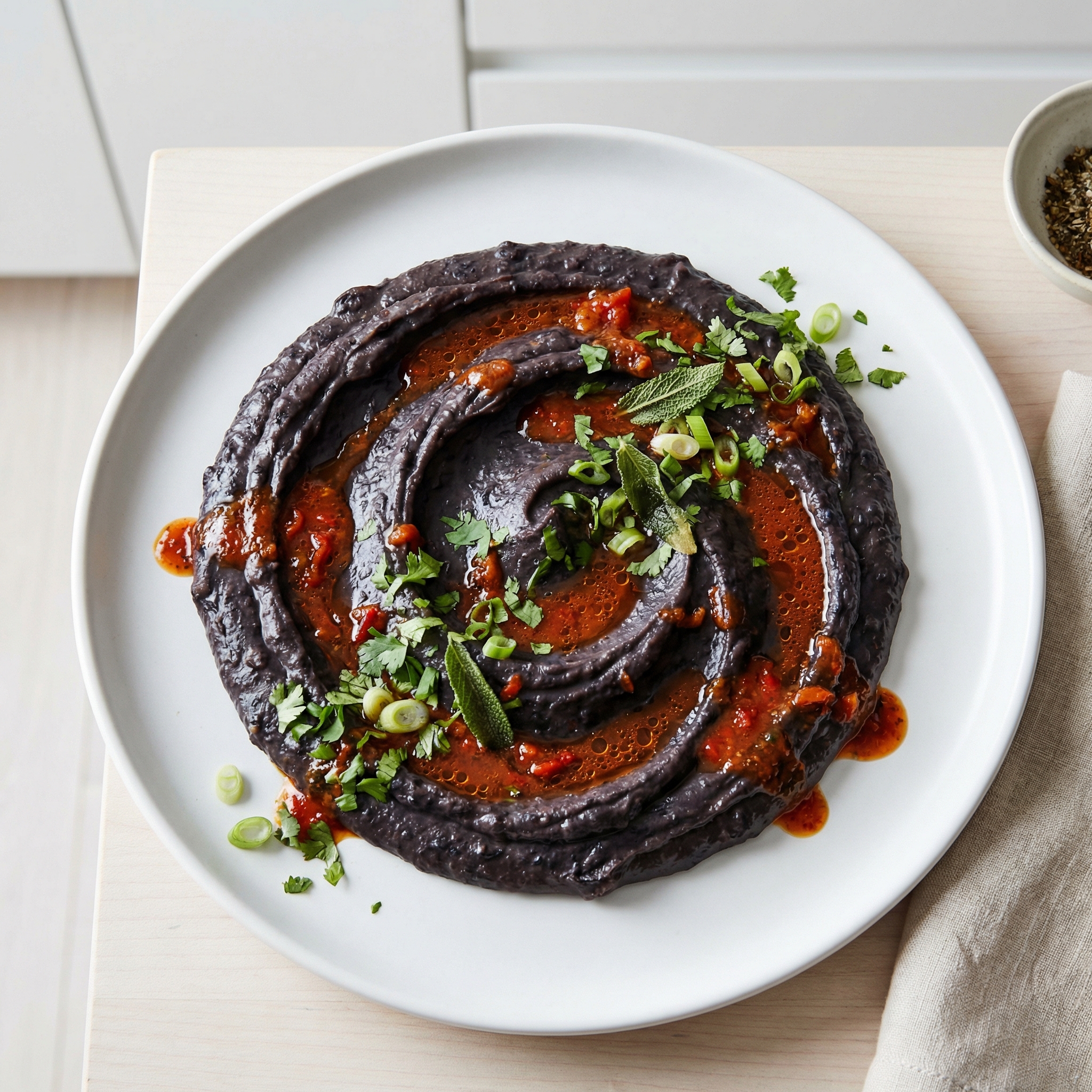 Refried Black Beans