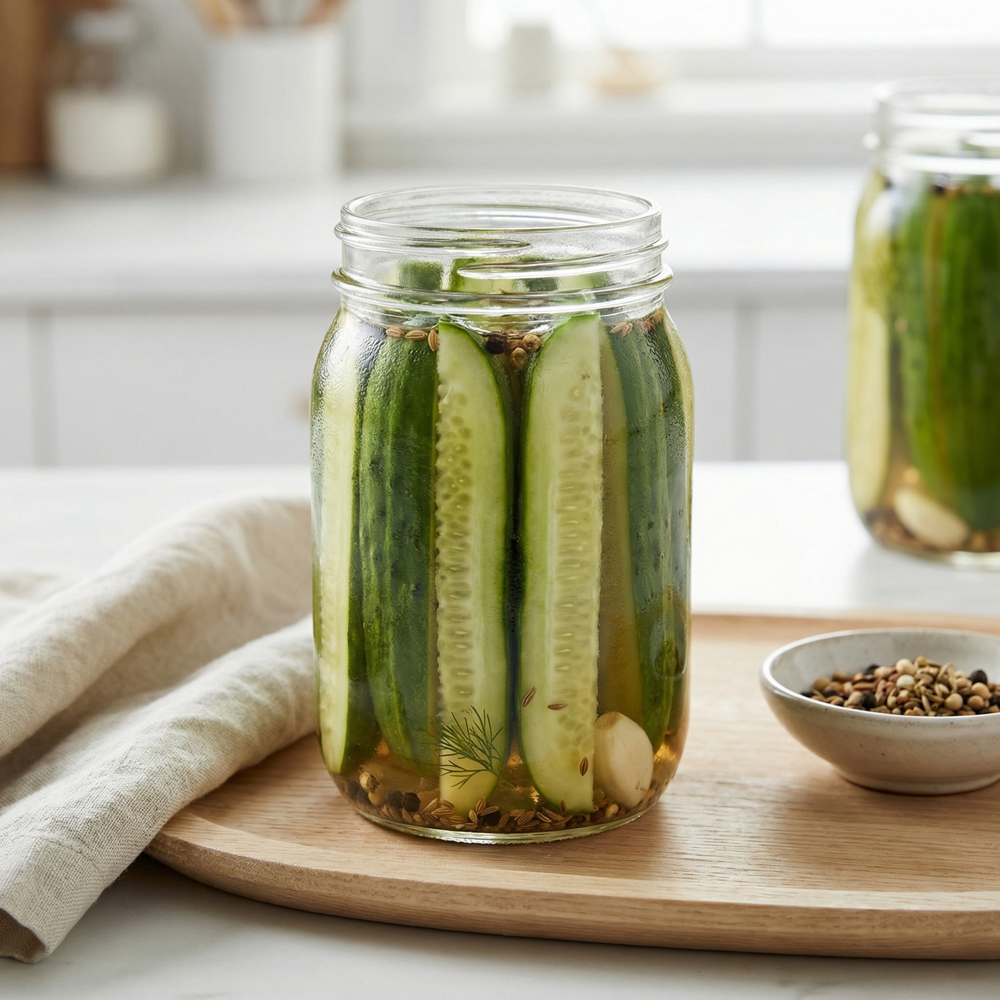 Chilled Garlic-Dill Pickle Spears