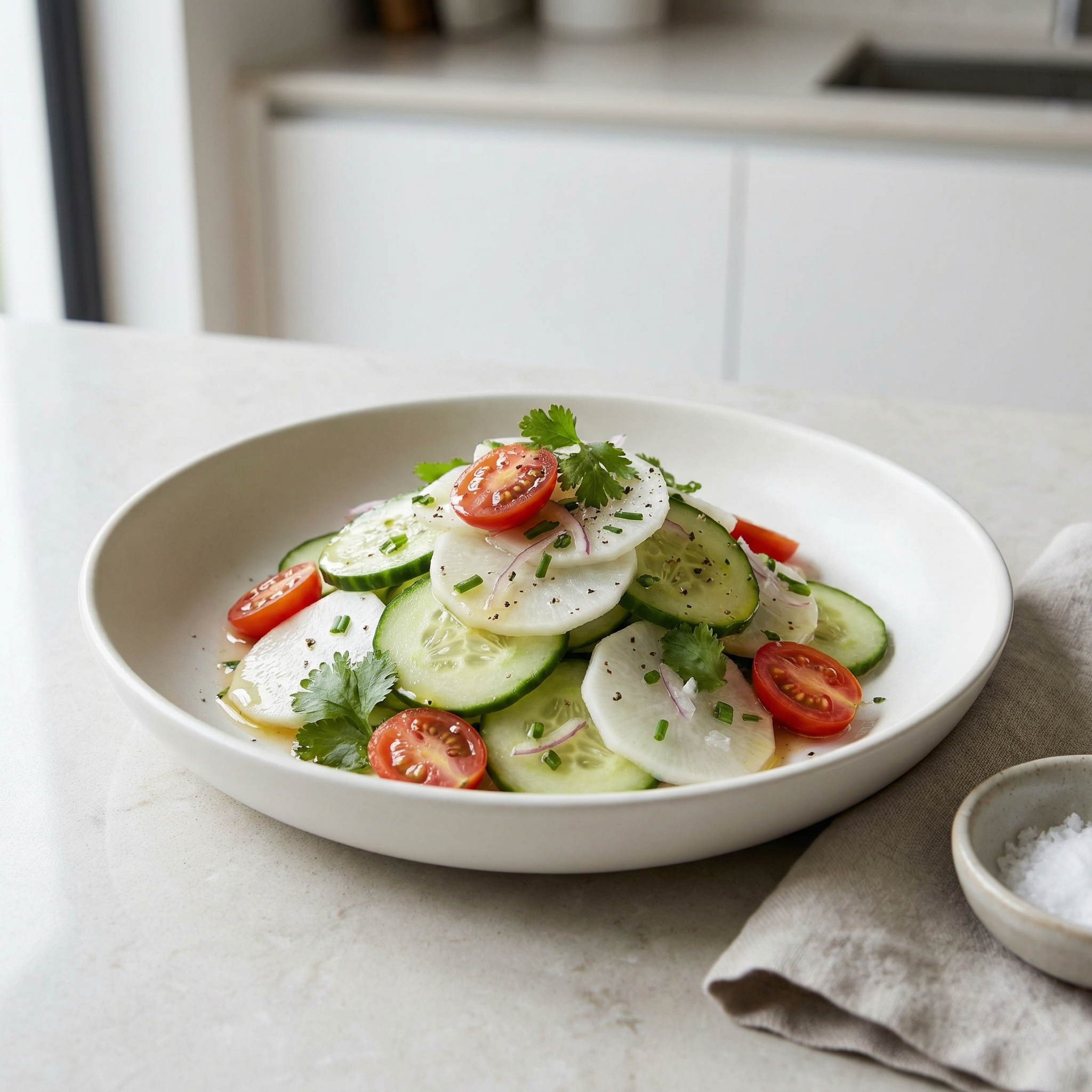 Pacific Rim–Style Cucumber Salad
