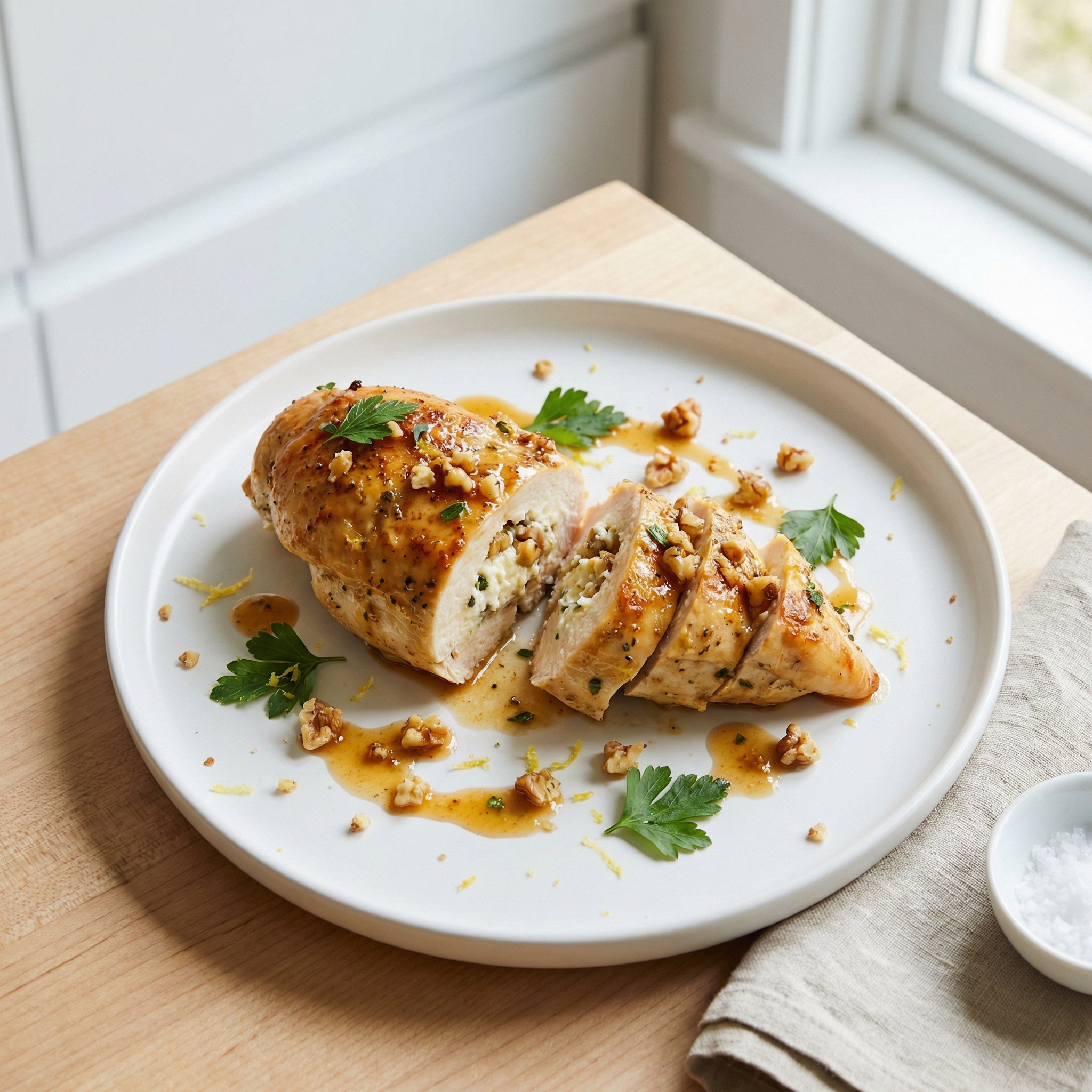 Oven Roasted Stuffed Chicken Breasts