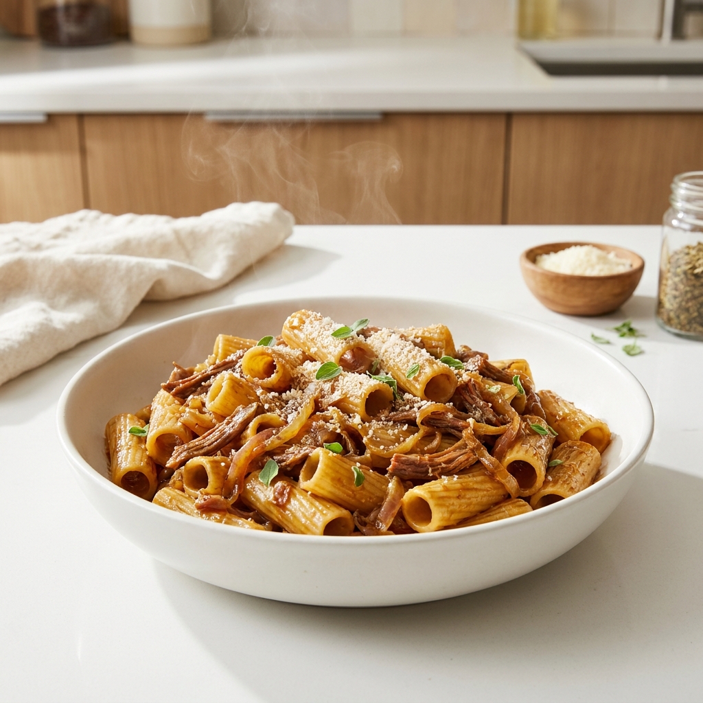 Rigatoni alla Genovese