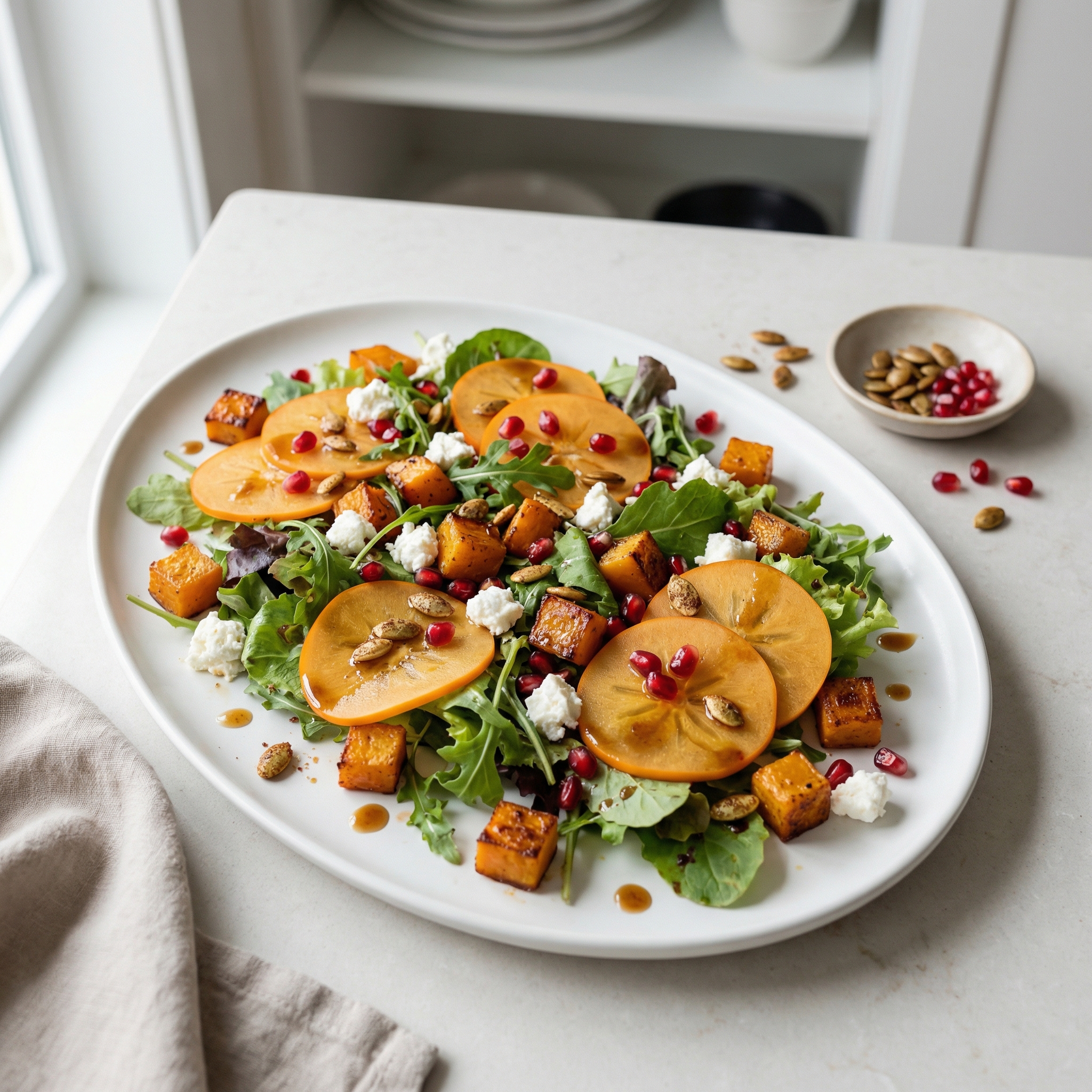 Butternut Squash Autumn Harvest Salad