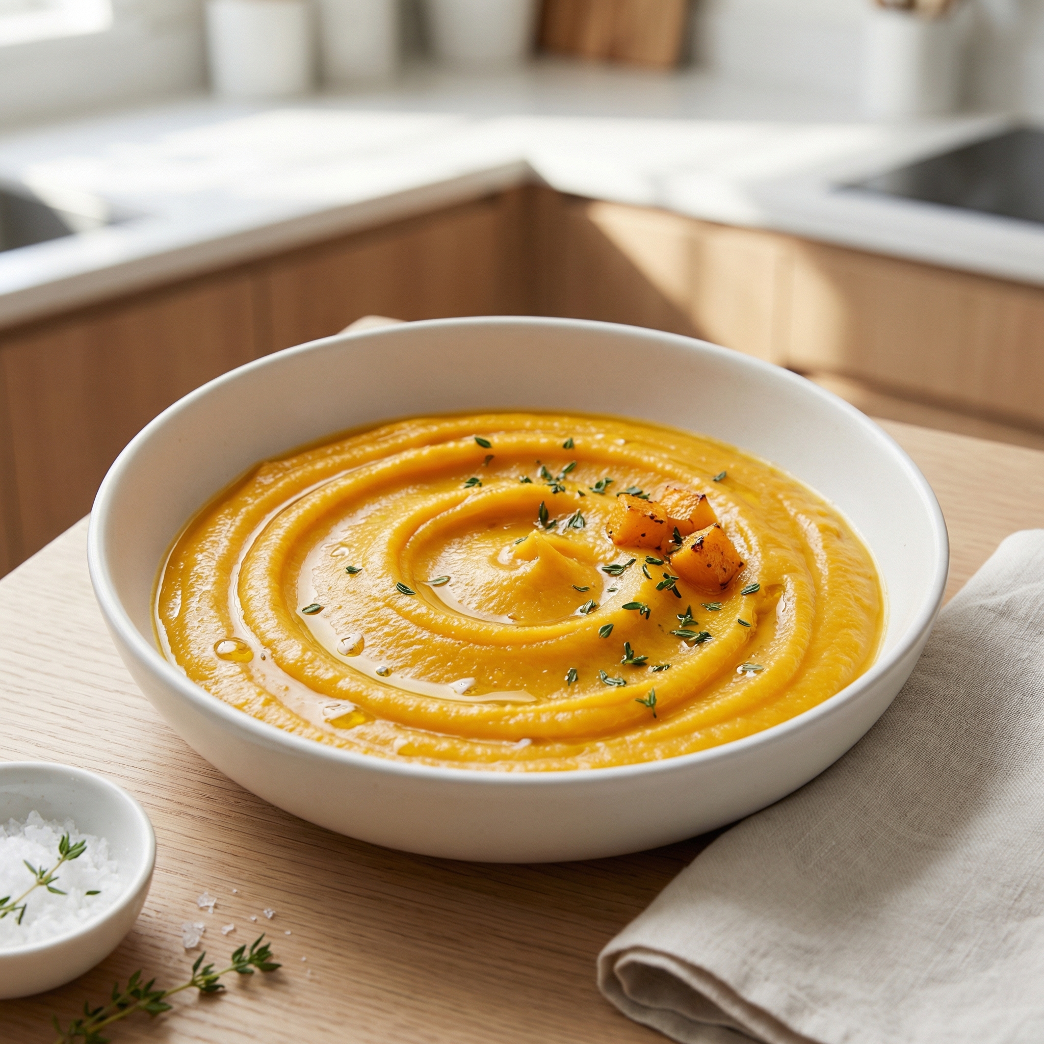 Roasted Butternut Squash for Baby