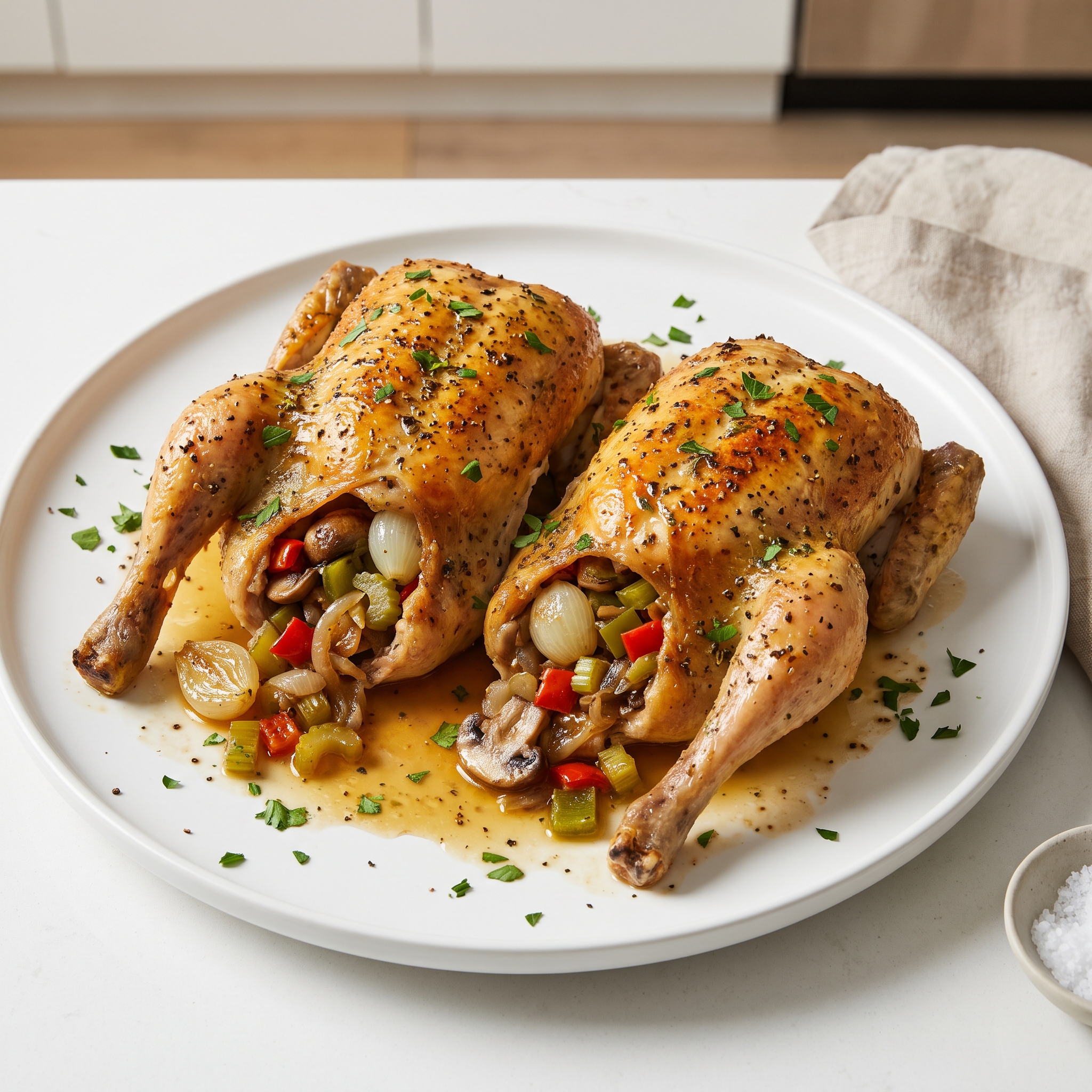 Roasted Cornish Game Hens