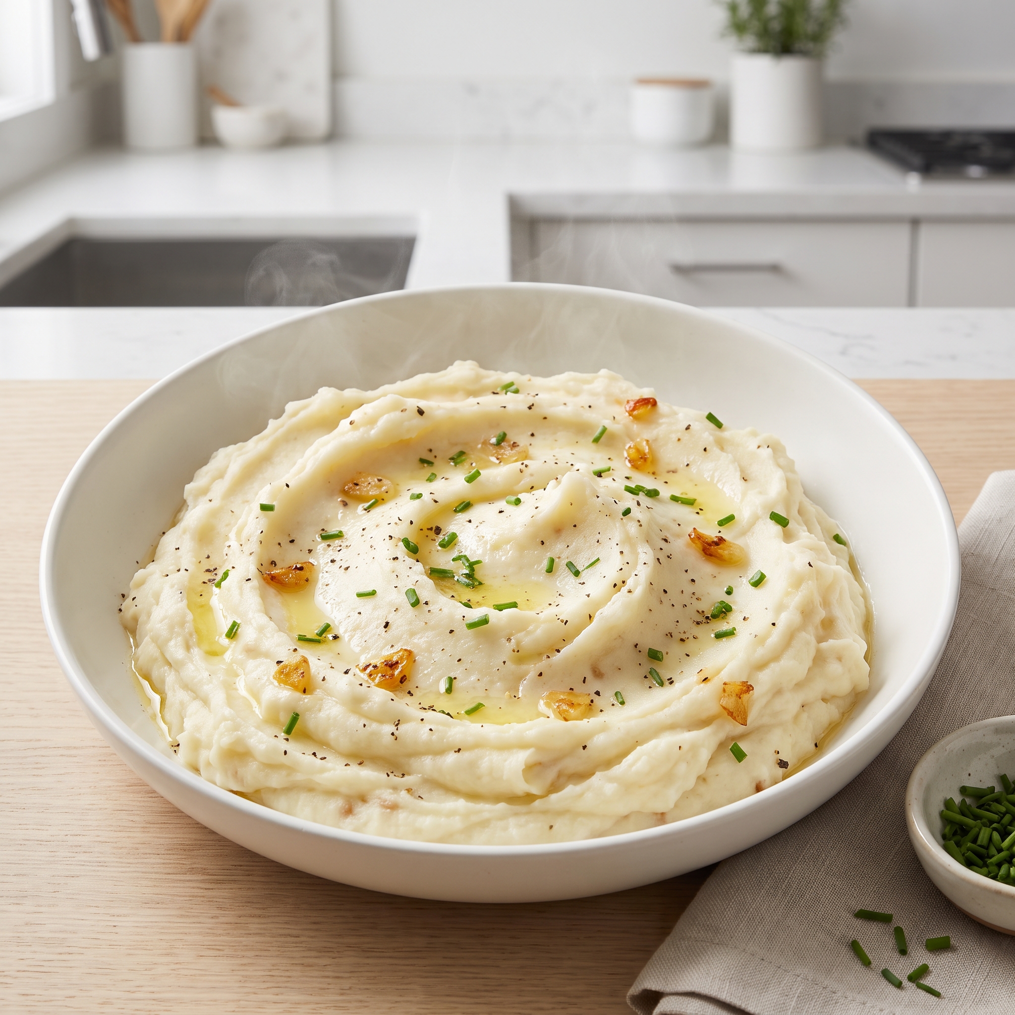 Roasted Garlic Mashed Potatoes