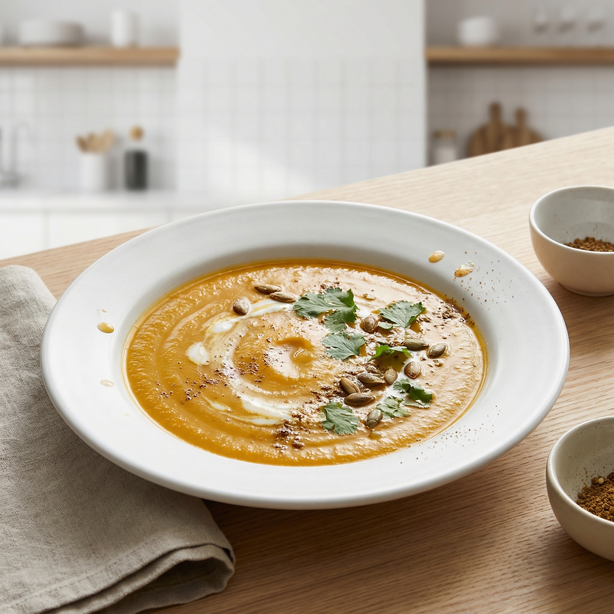 Coconut Milk Pumpkin Soup