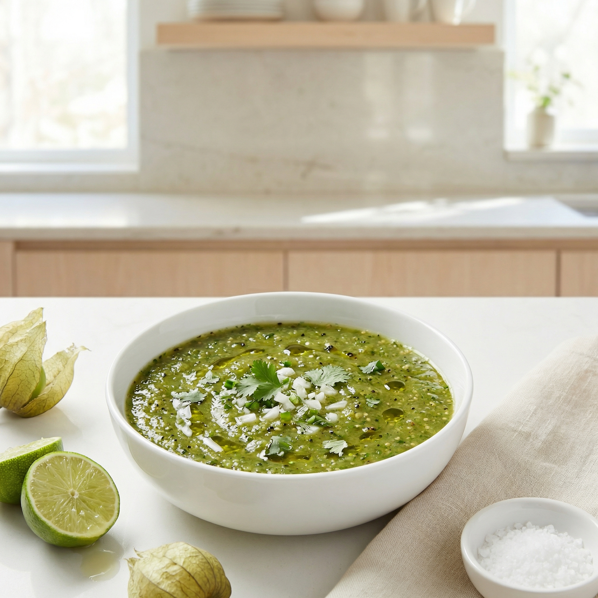 Salsa Verde con Tomatillo