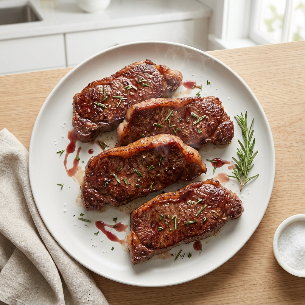 Rosemary-Infused New York Strip Steak