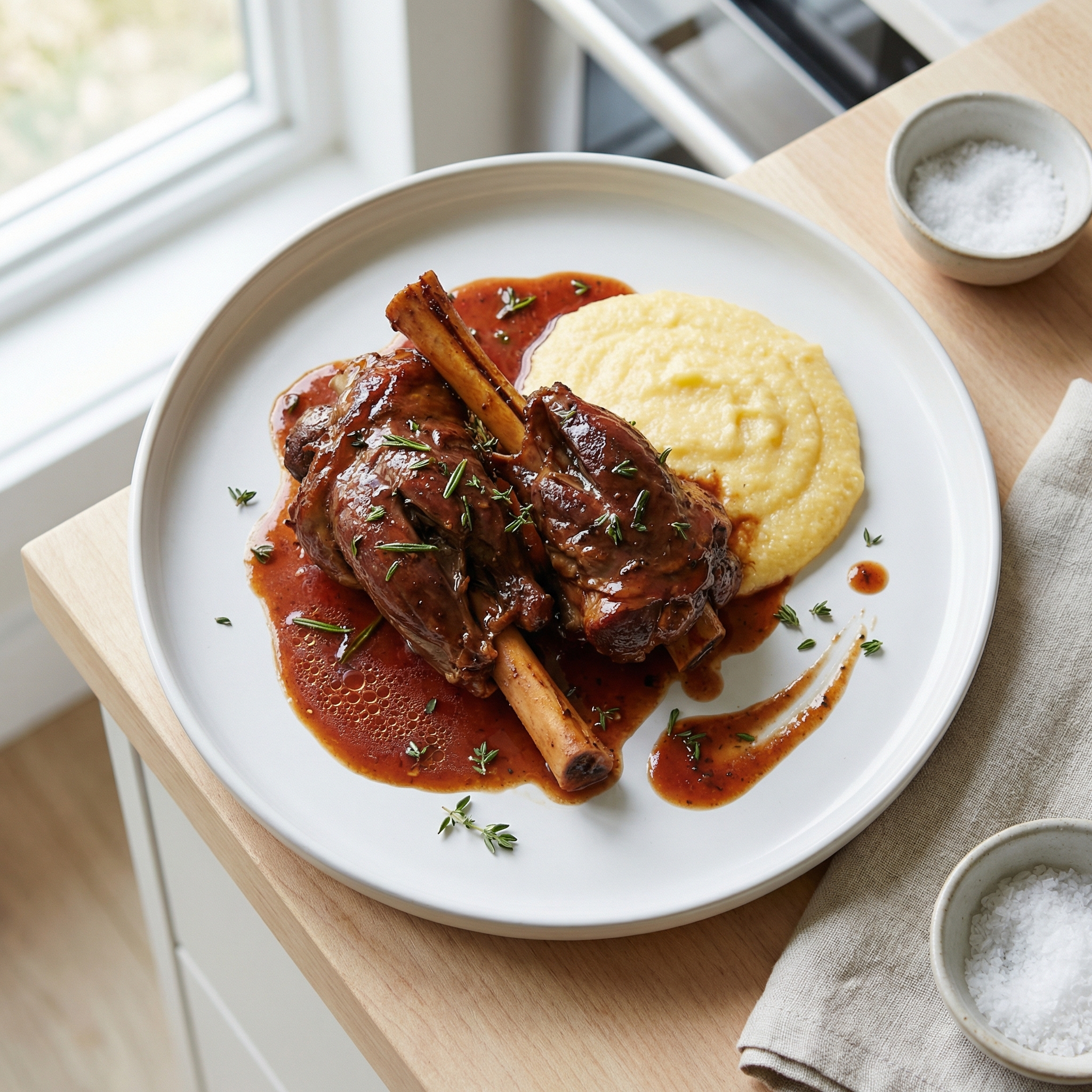 Braised Lamb Shanks