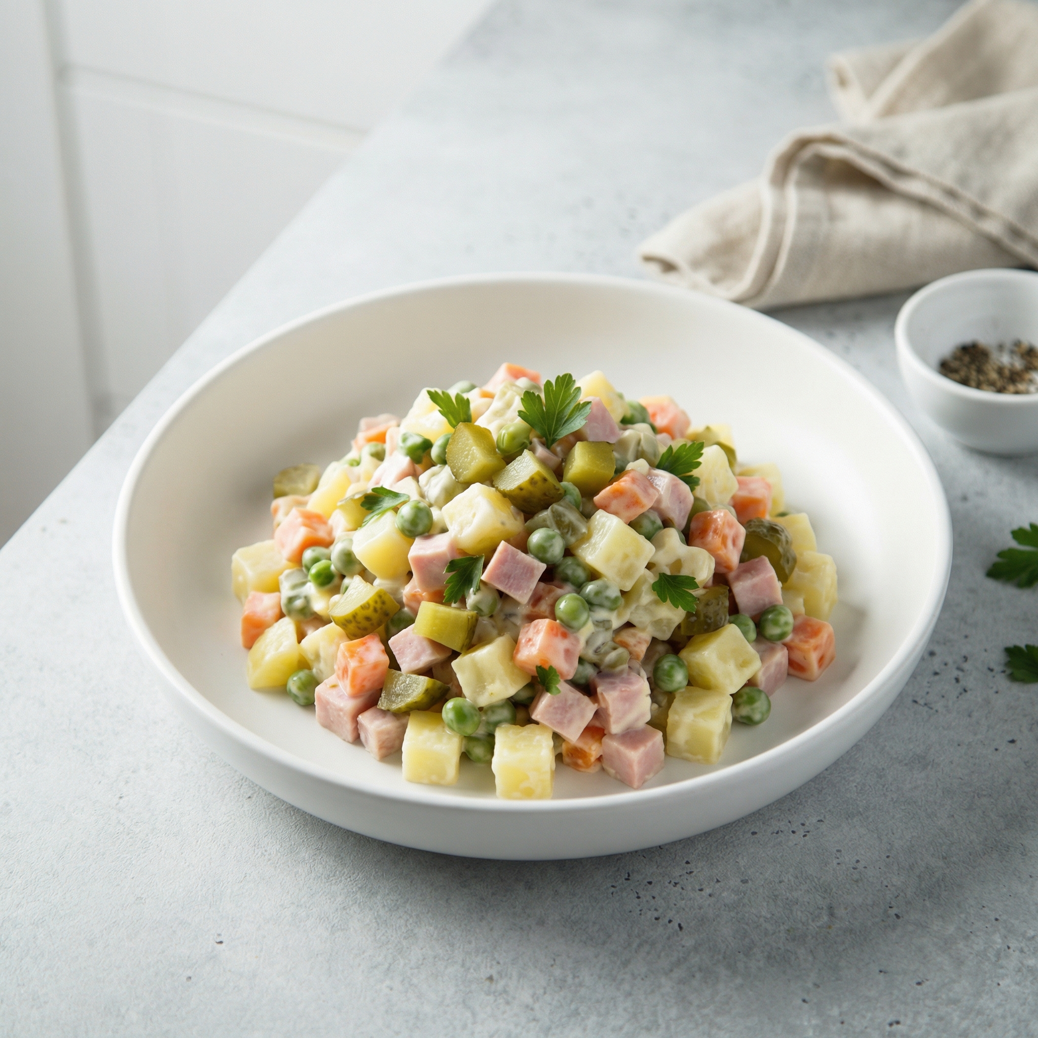 Classic Russian Olivier Potato Salad