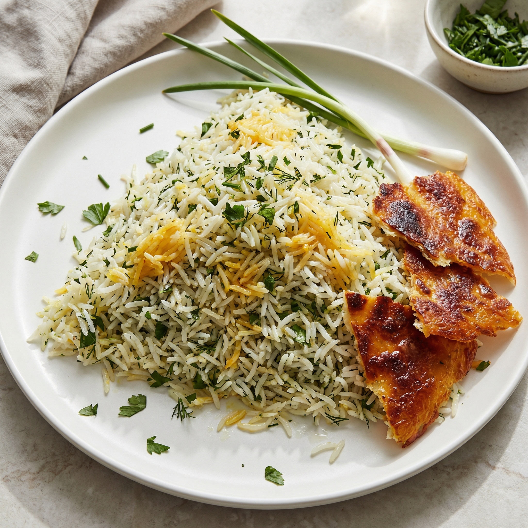 Sabzi Polo (Persian Herbed Rice)