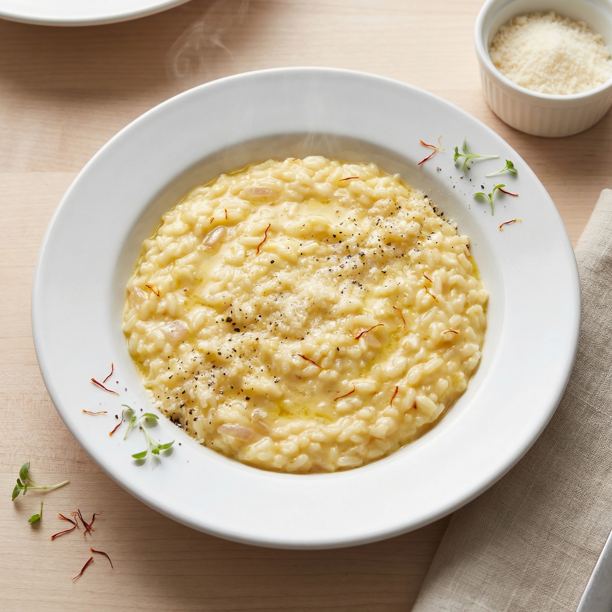 Pressure-Cooked Saffron Risotto