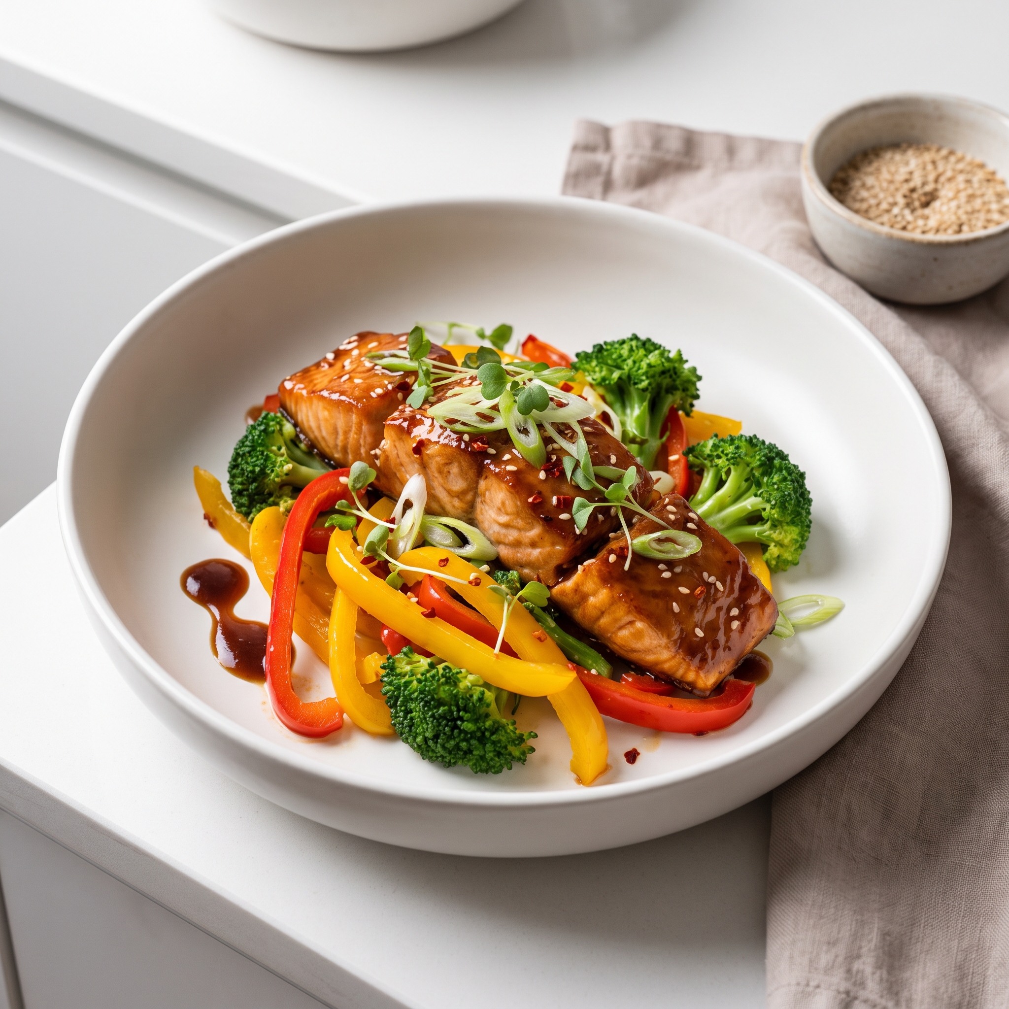 Salmon Stir-Fry
