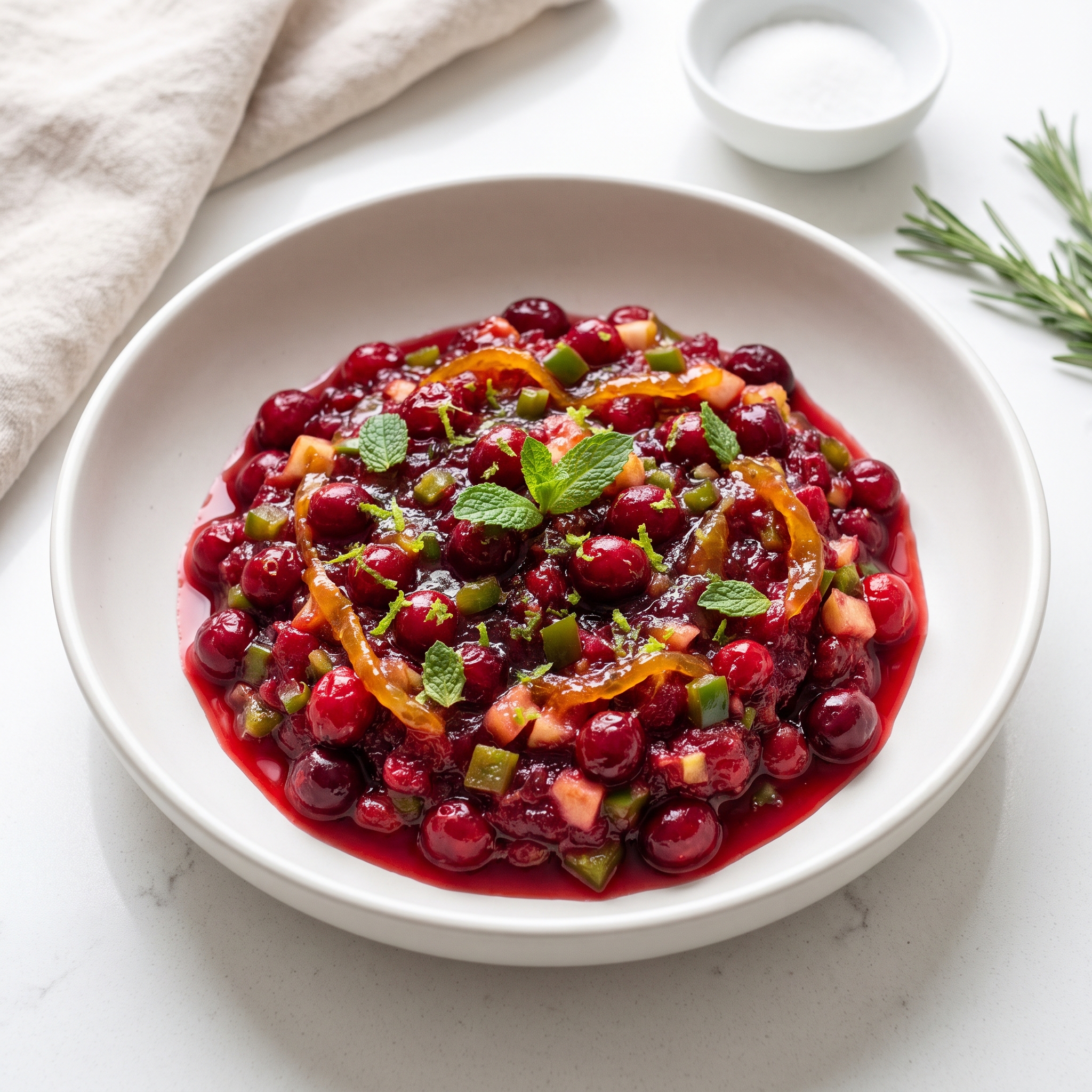 Sam's Spicy Cranberry-Orange Sauce