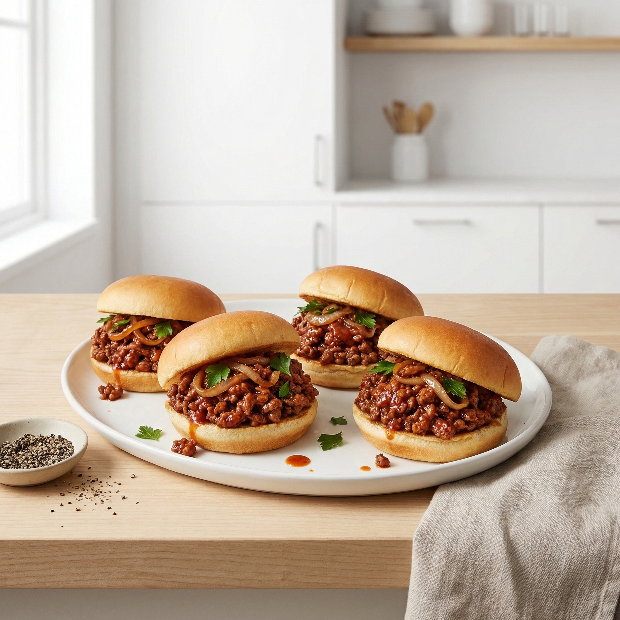 Kendra's Loose-Meat Maid-Rite Sandwiches