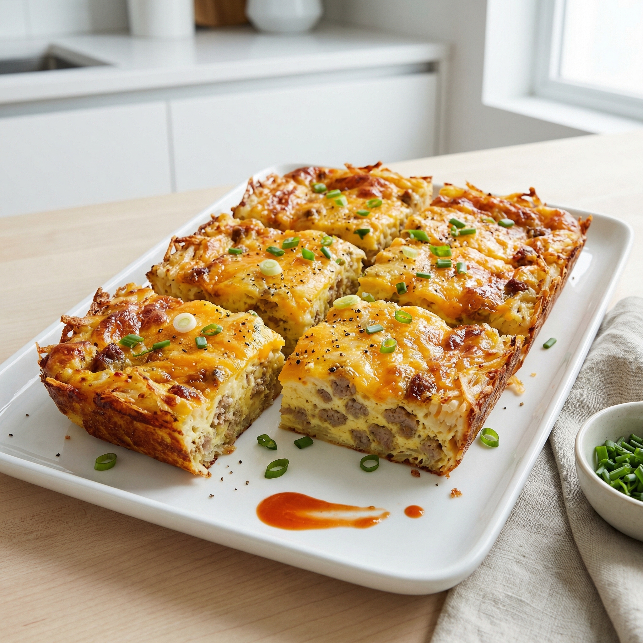 Holiday-Saver Breakfast Egg and Sausage Casserole