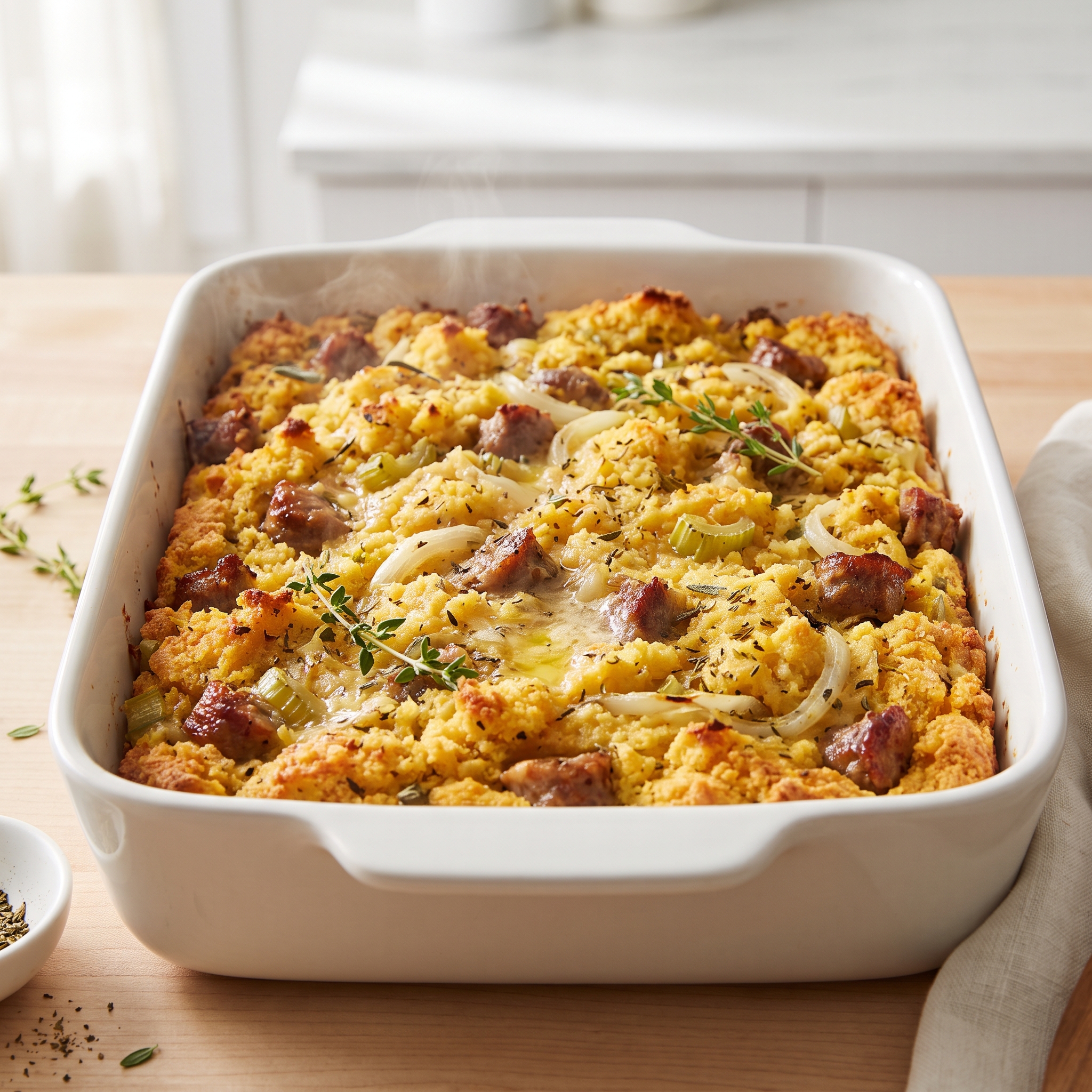 Sausage and Cornbread Dressing