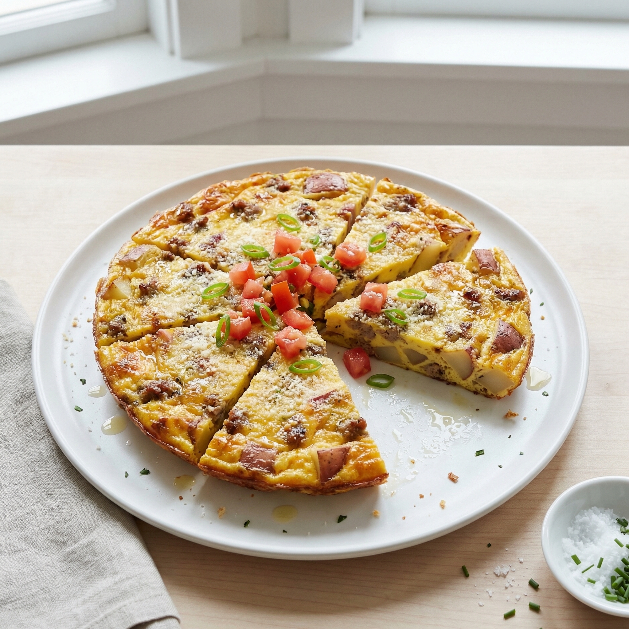 Hearty Sausage and Potato Frittata
