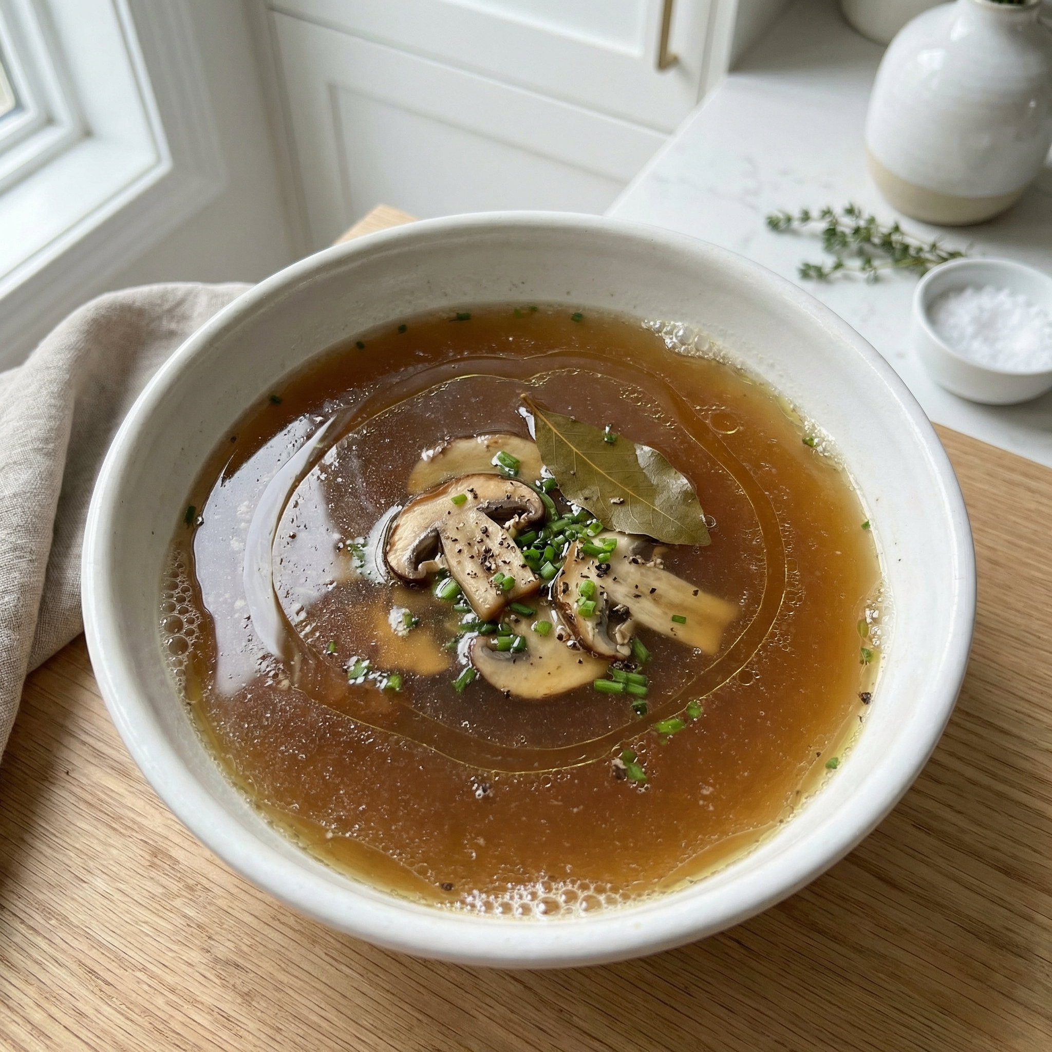 Deep Umami Mushroom Stock