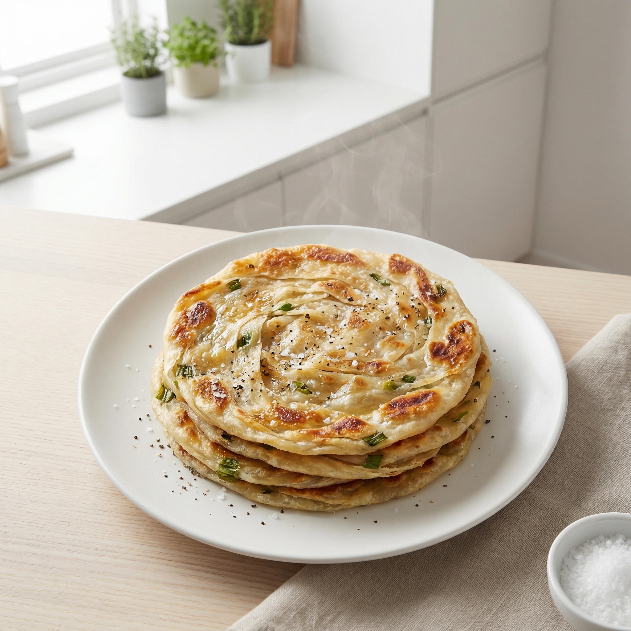 Scallion Flatbread Pancakes
