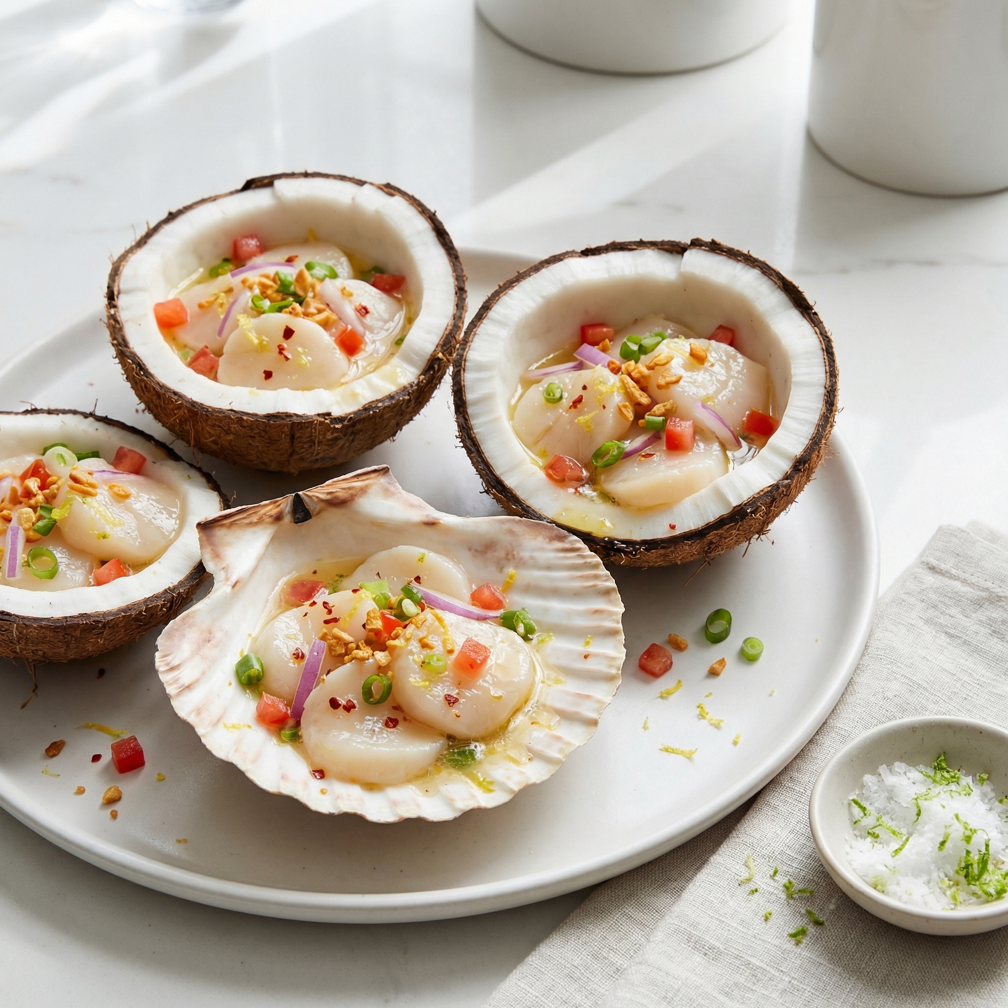 Kinilaw-Style Scallop Ceviche