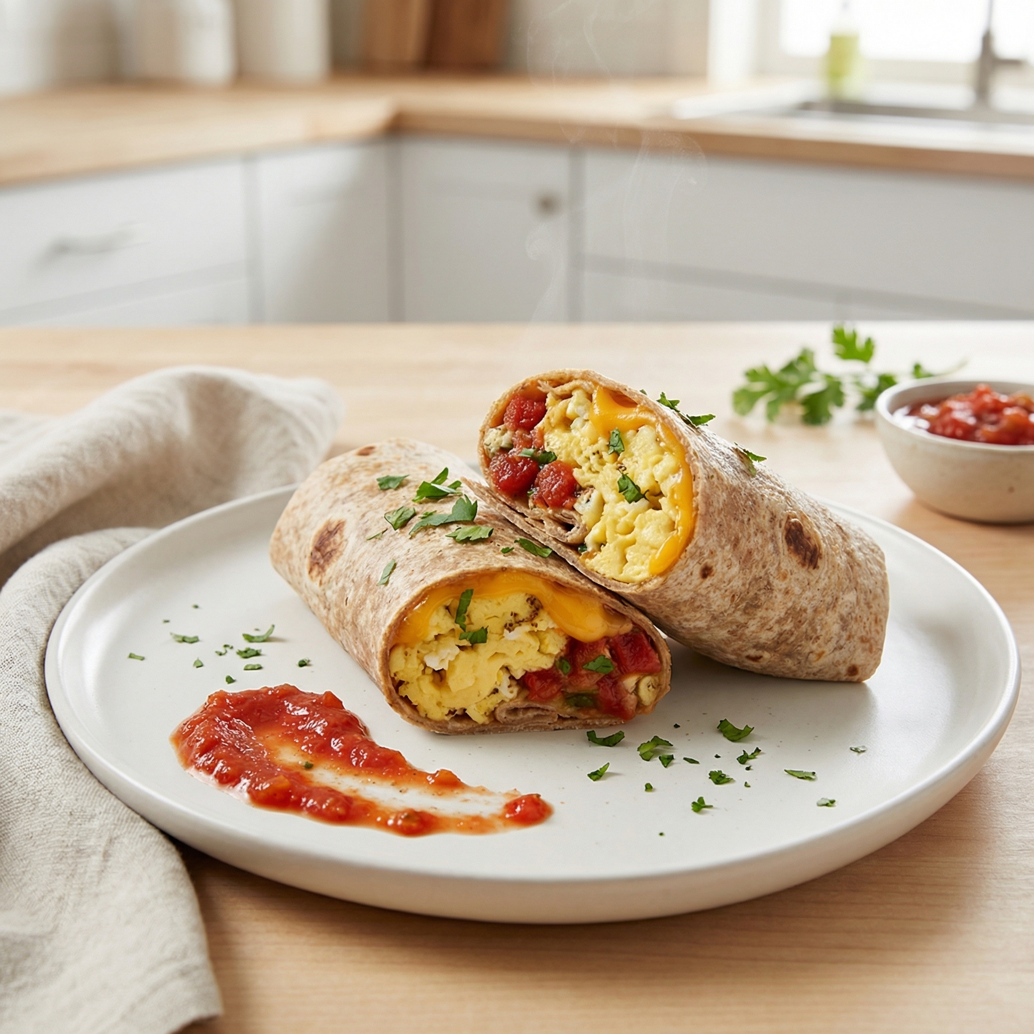 Southwestern Breakfast Burrito