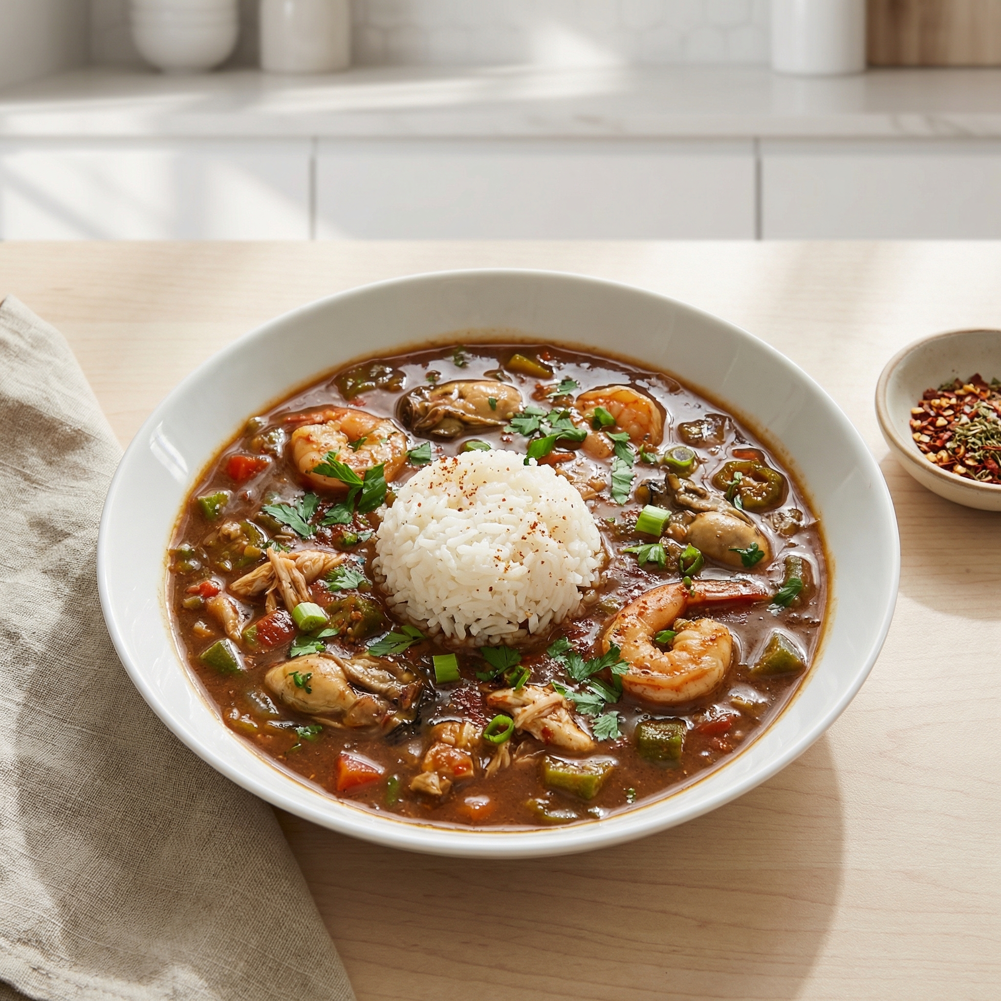 Creole Seafood Filé Gumbo