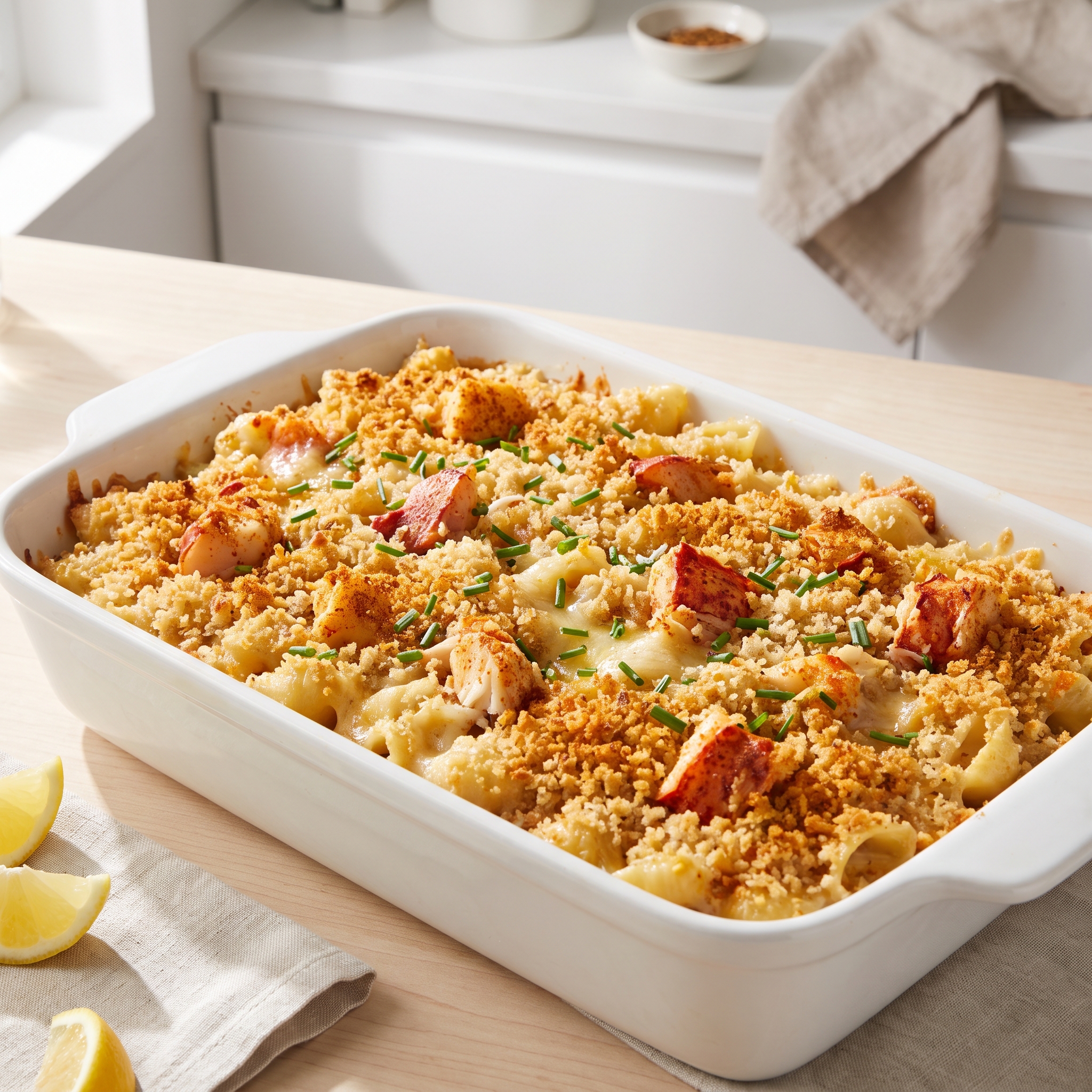 Seafood Mac and Cheese