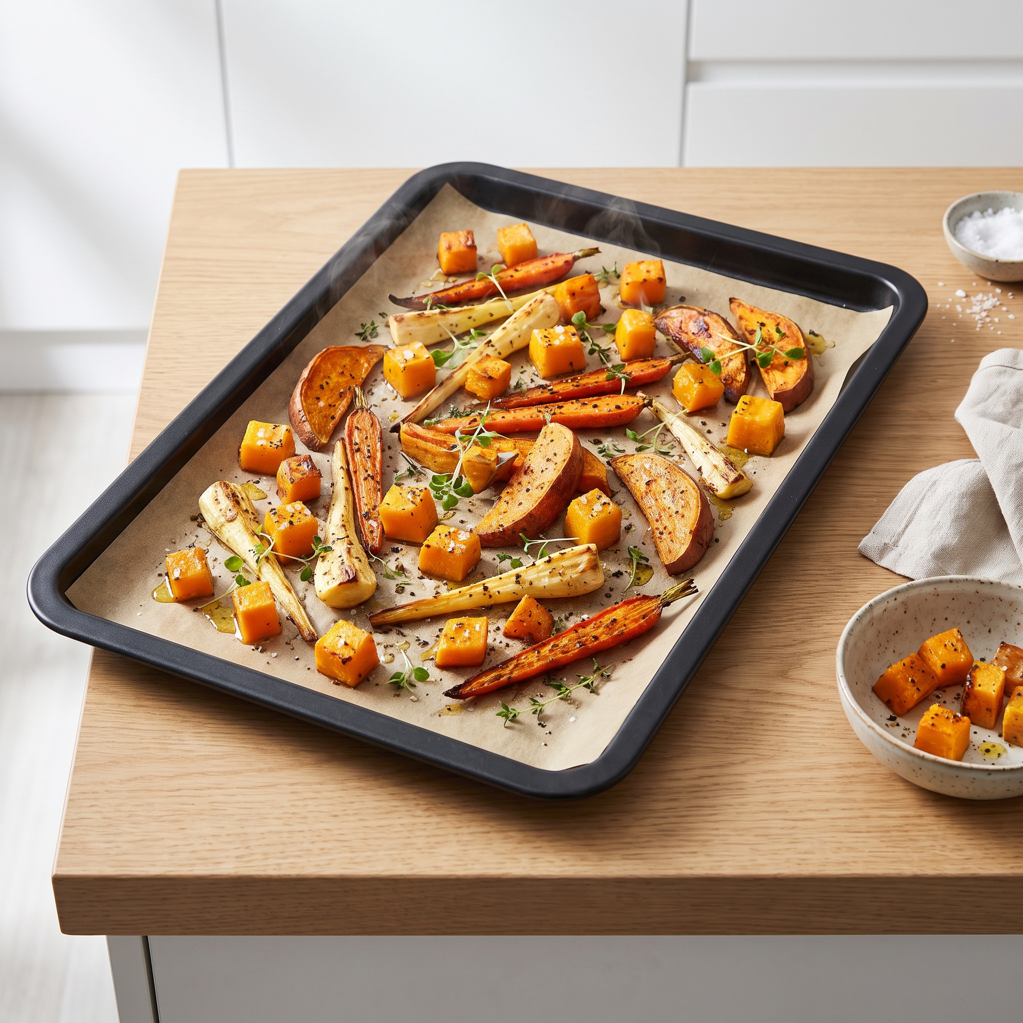 Sean's Mommy's Roasted Root Vegetables