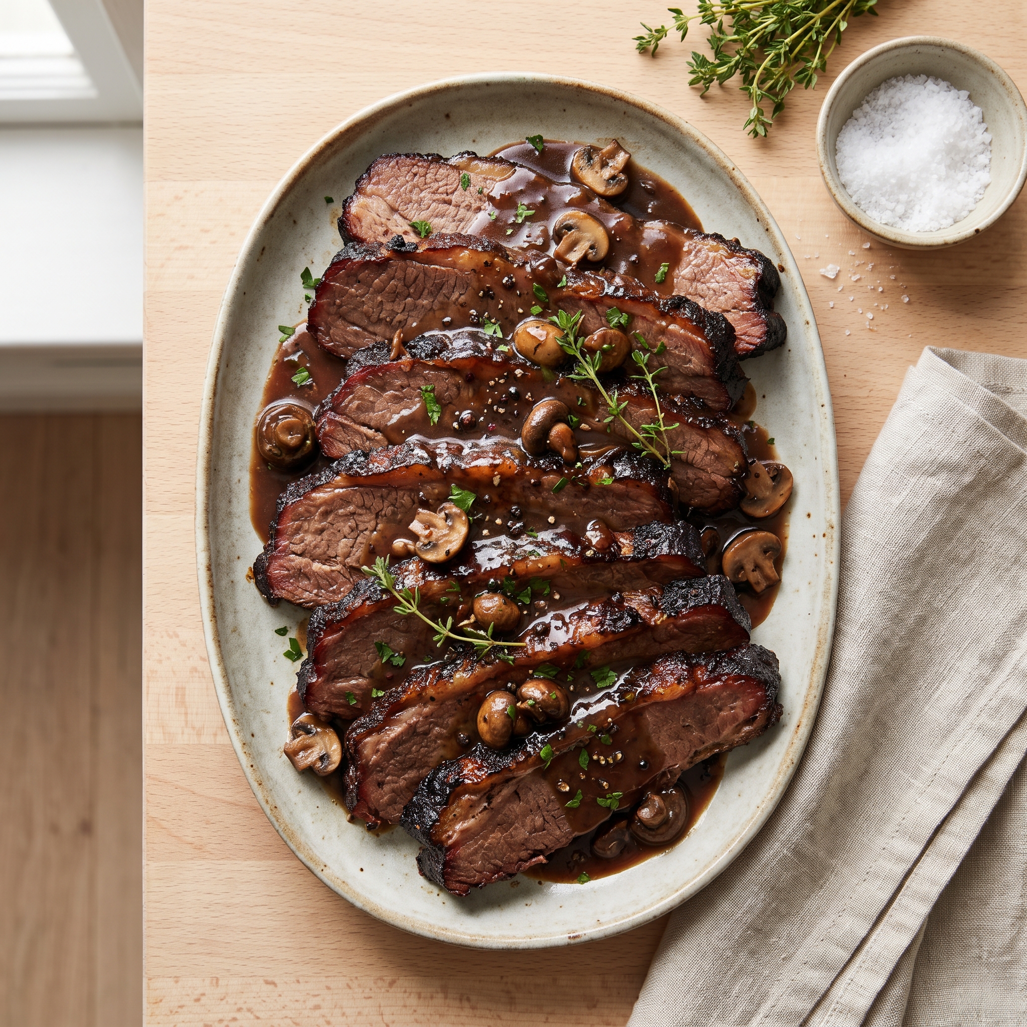 Sensational Slow Cooked Beef Brisket