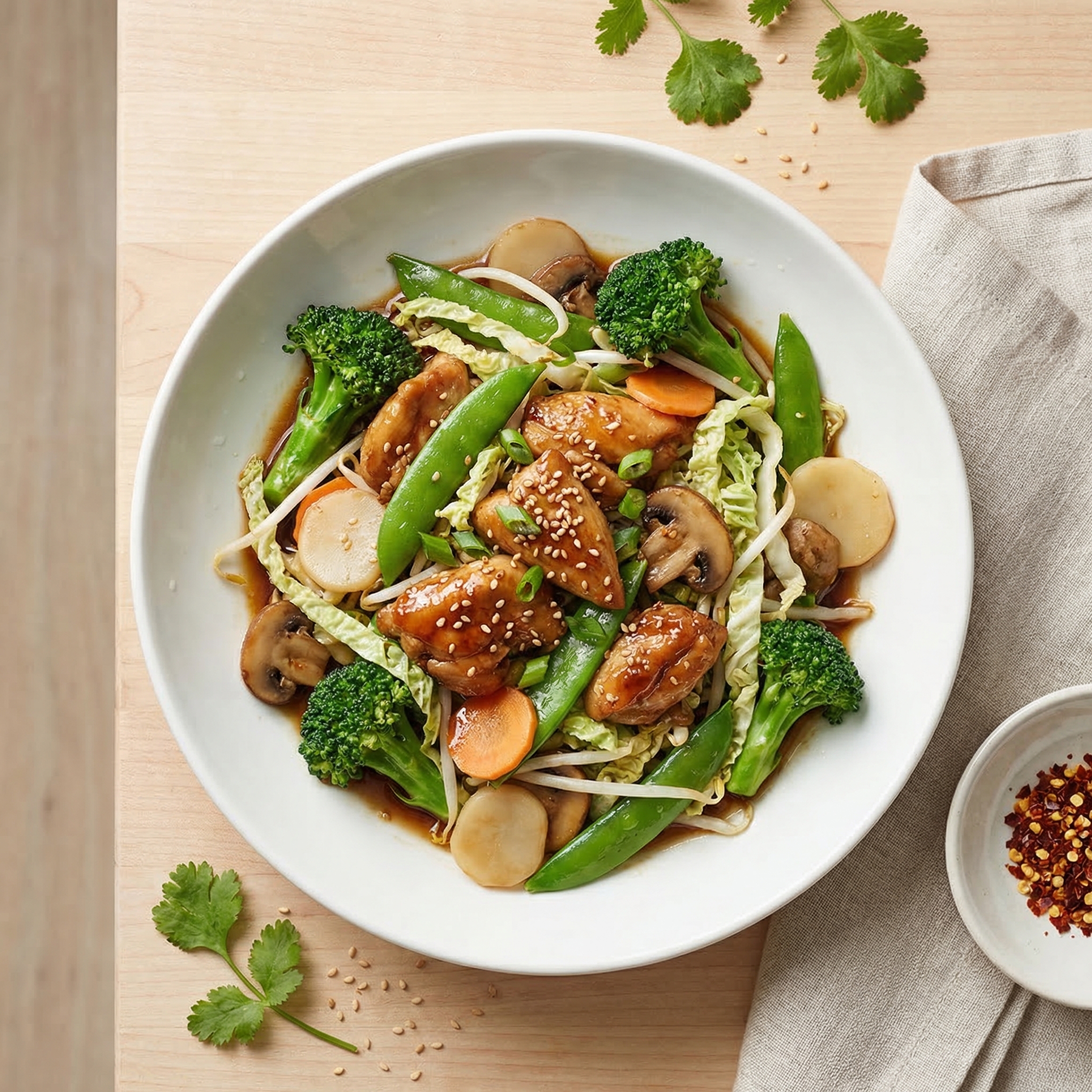 Weeknight Chicken and Veggie Stir-Fry