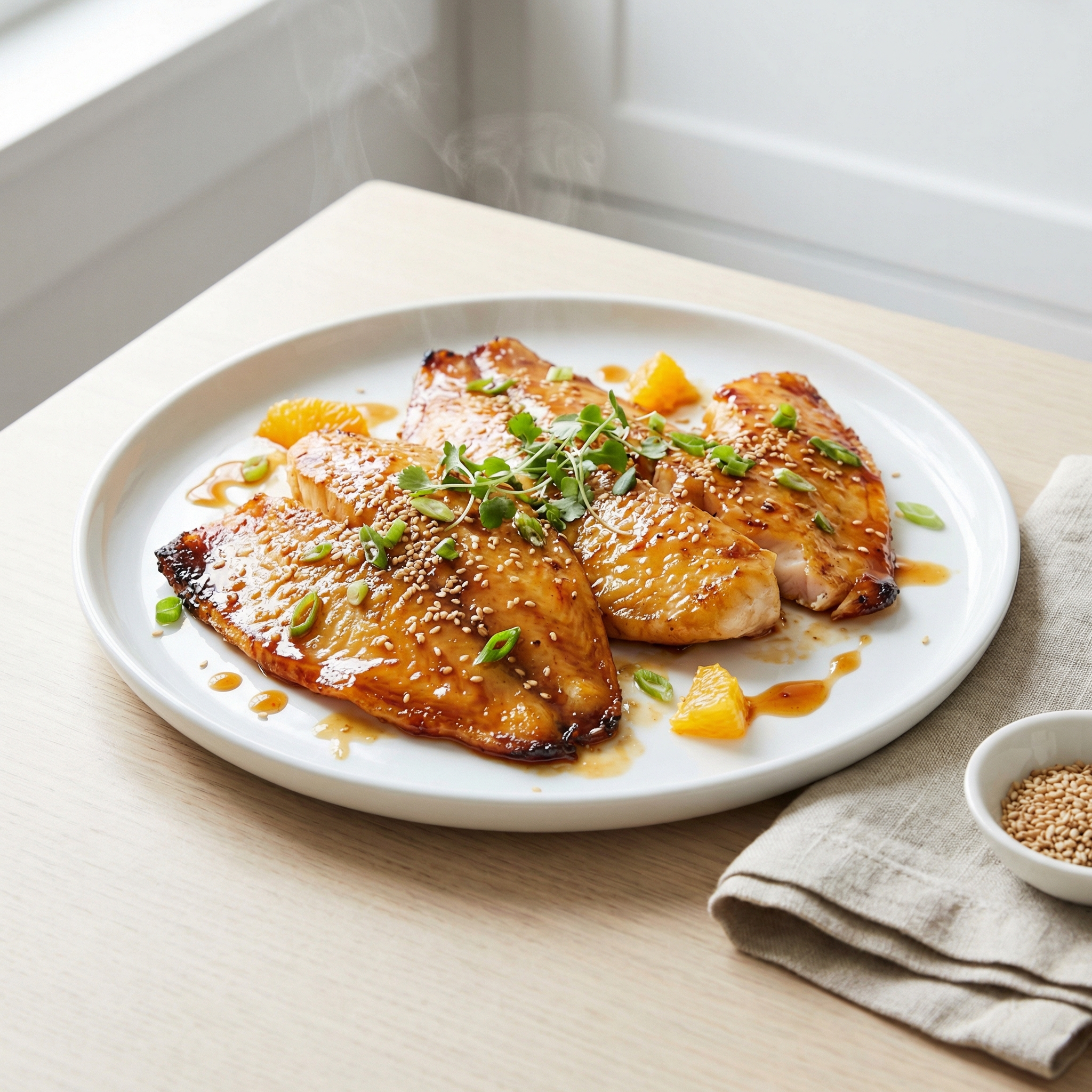 Tasty Sesame Tilapia