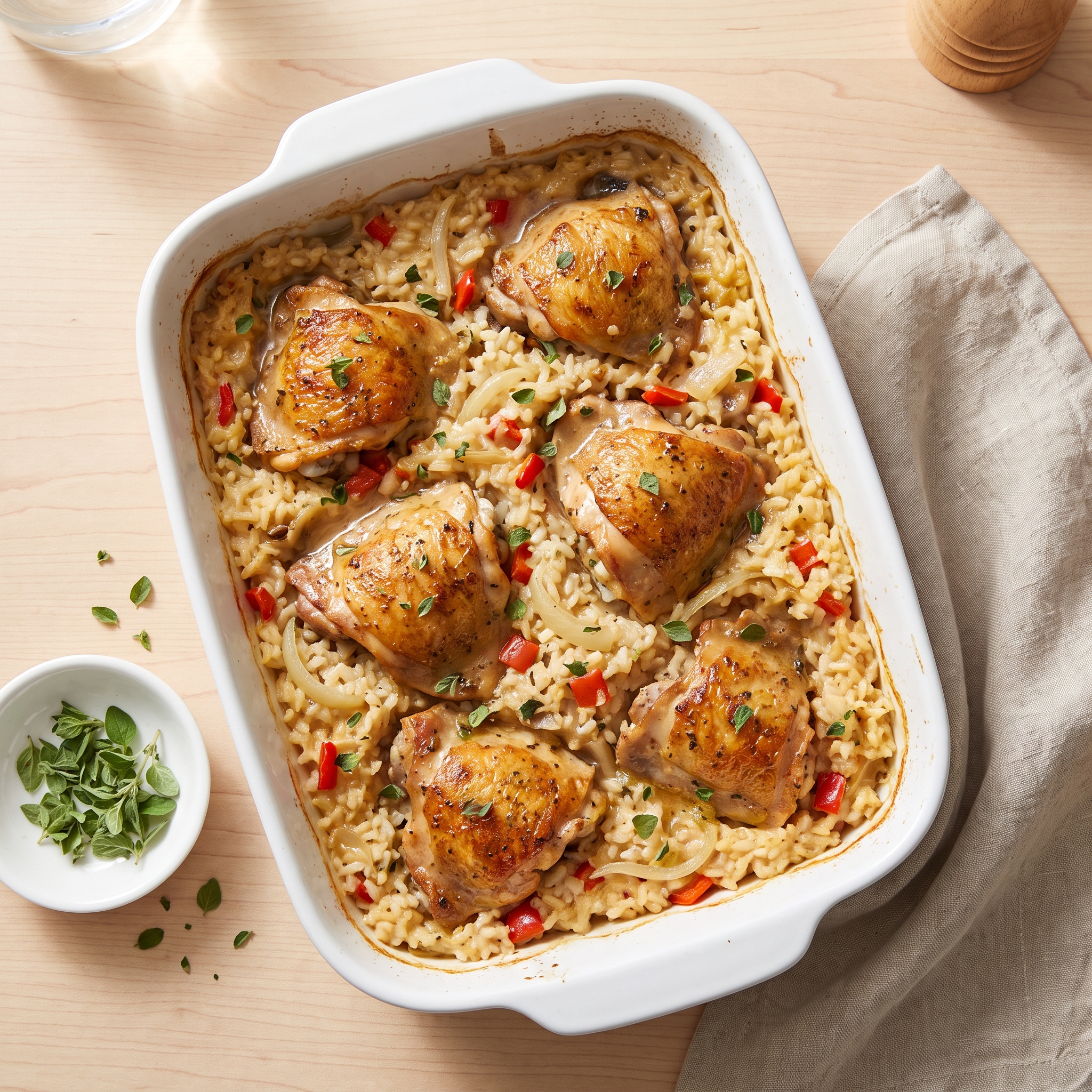 Set-It-and-Forget-It Baked Chicken