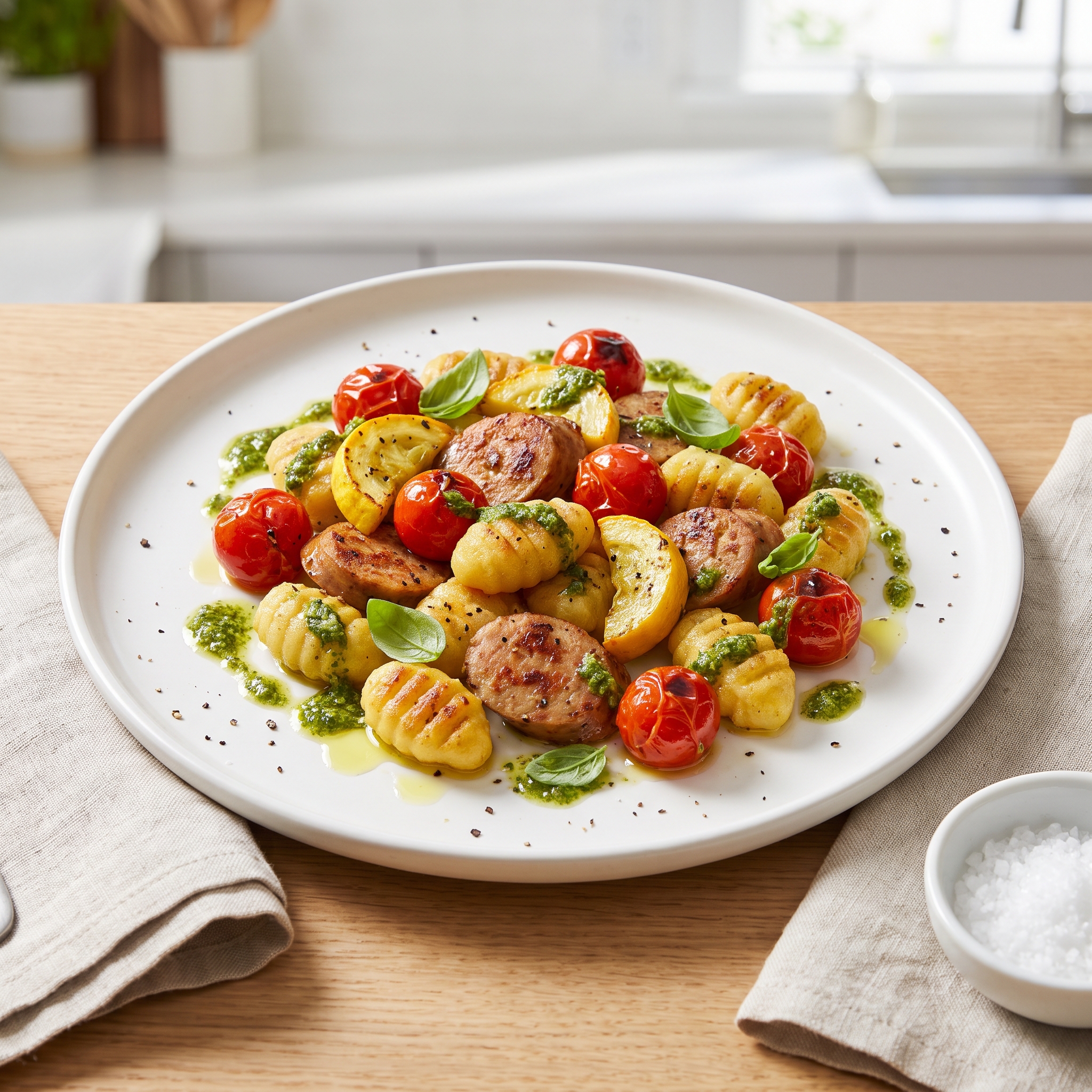 Sheet Pan Summer Gnocchi
