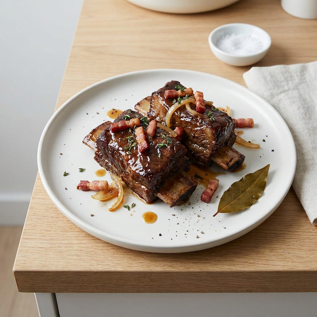 Sherry-Braised Beef Short Ribs